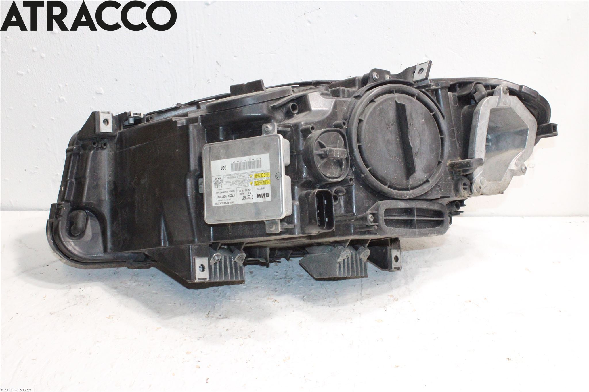 BMW 5 F10/F11/F18 09-17 Frontlykt Høyre