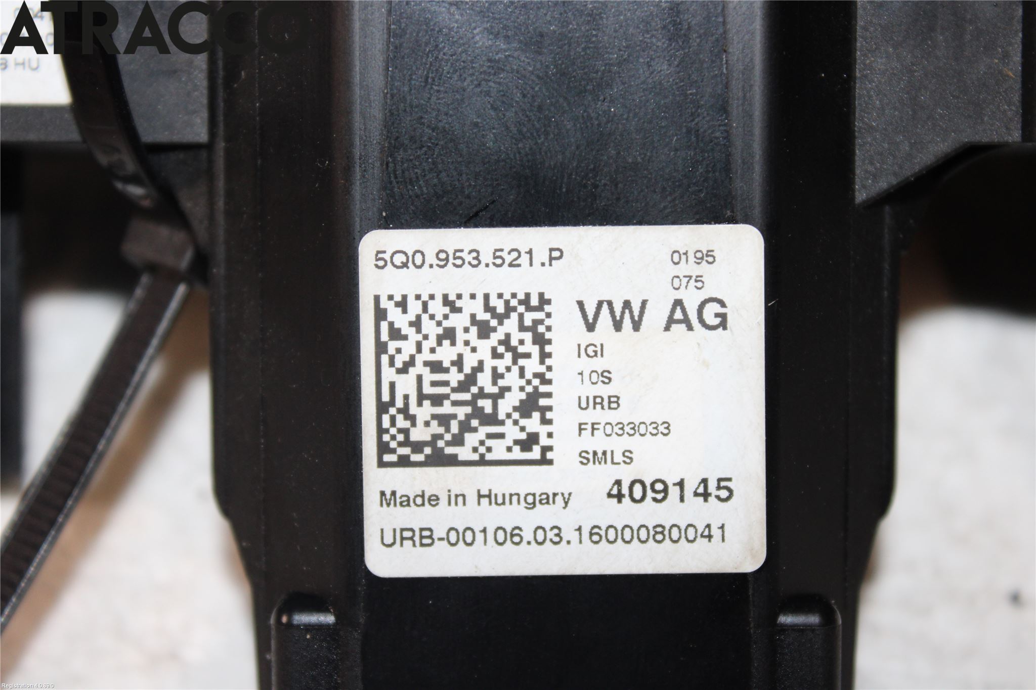 Volkswagen VW GOLF / E-GOLF VII 13-20 Bryter Ratt Kombi H Og V