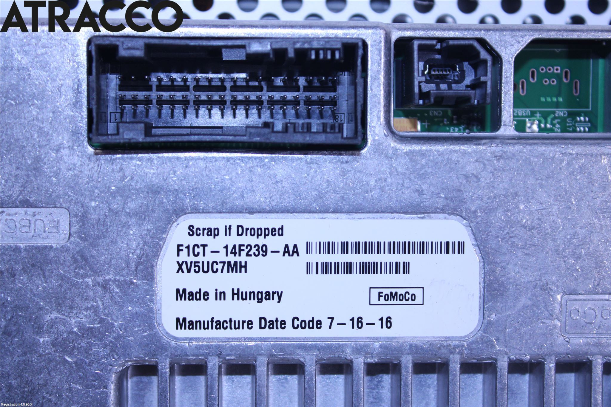 Ford GRAND C-MAX  11-14 Instr Skjerm Dvd-Gps-Ac-Tlf