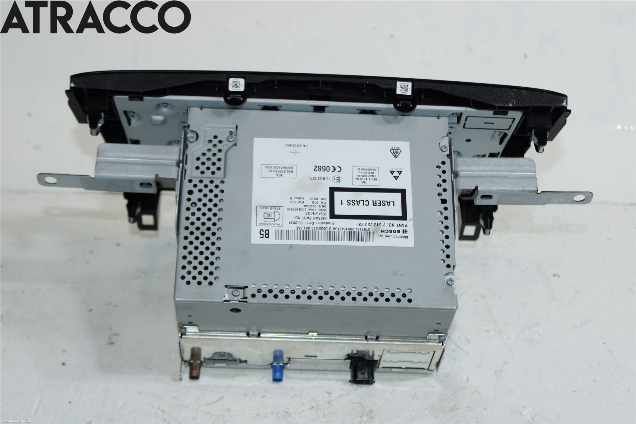 Nissan QASHQAI 14-17 Stereo Radio Med Cd