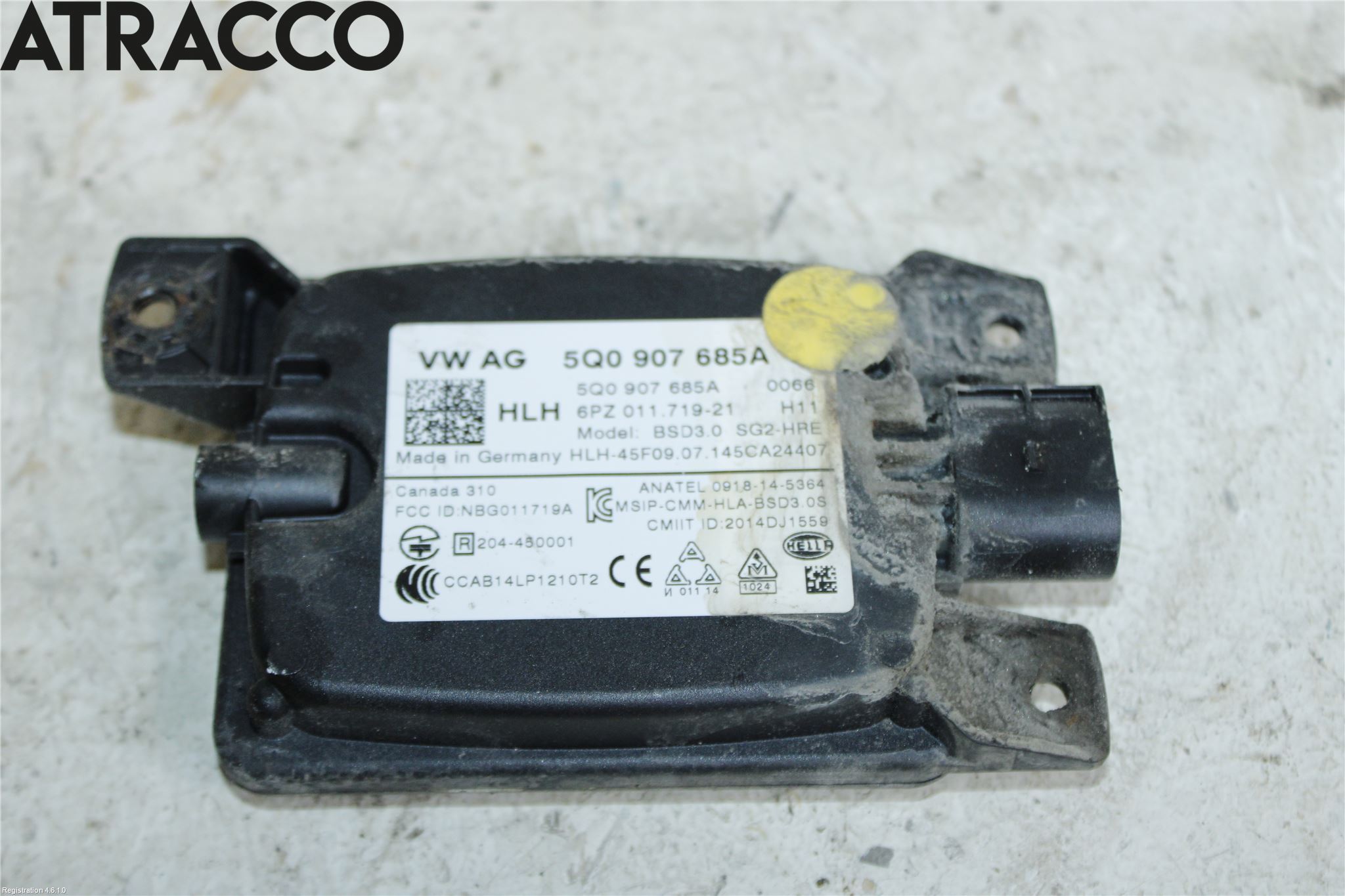 Volkswagen VW GOLF / E-GOLF VII 13-20 Styreenhet Øvrig