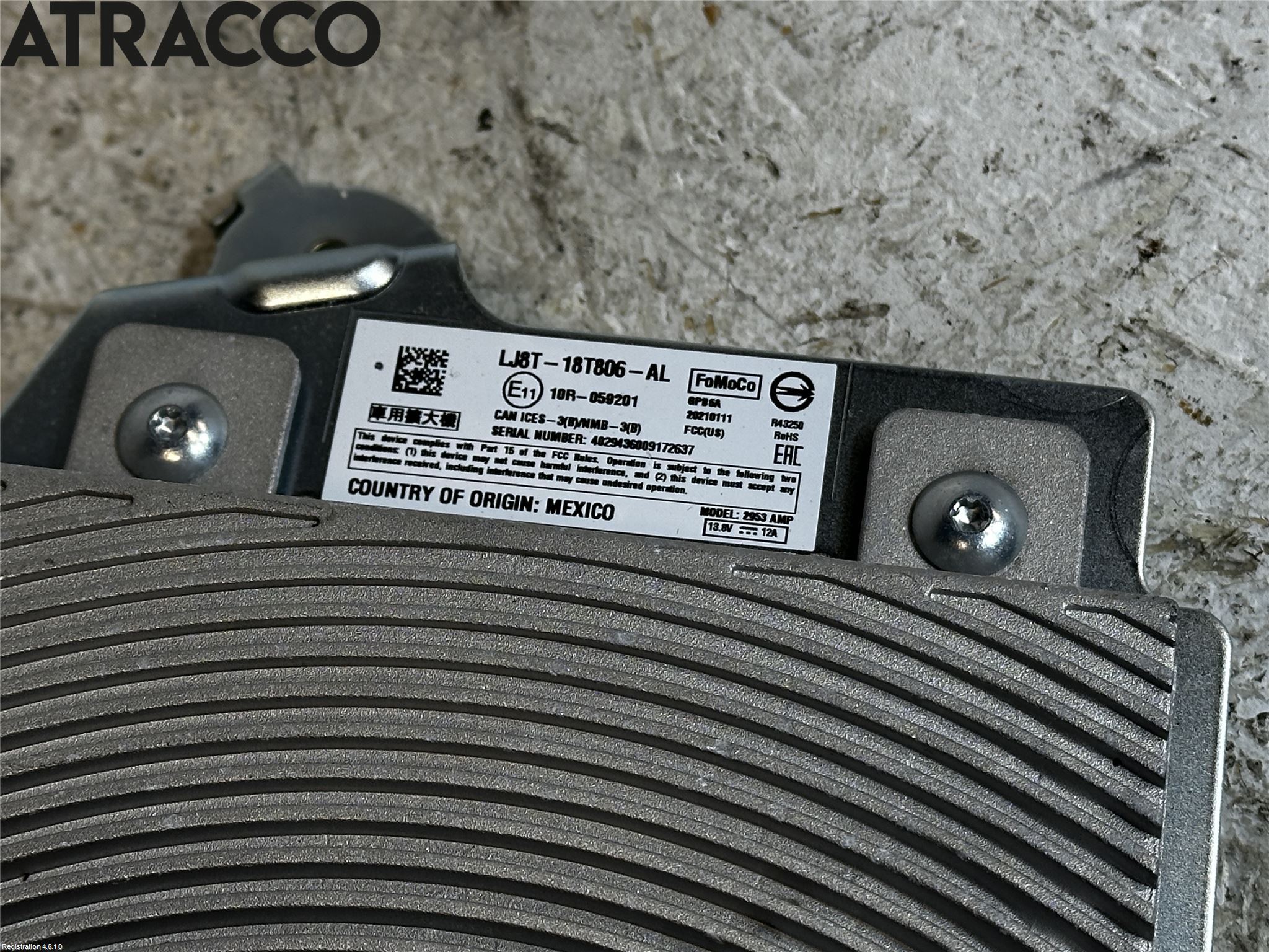 Ford MUSTANG Mach-E 21- Stereo Forsterker