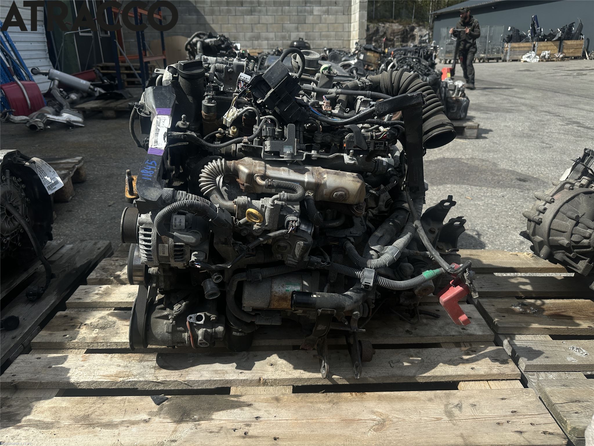 Toyota AURIS 10-12 Motor Diesel