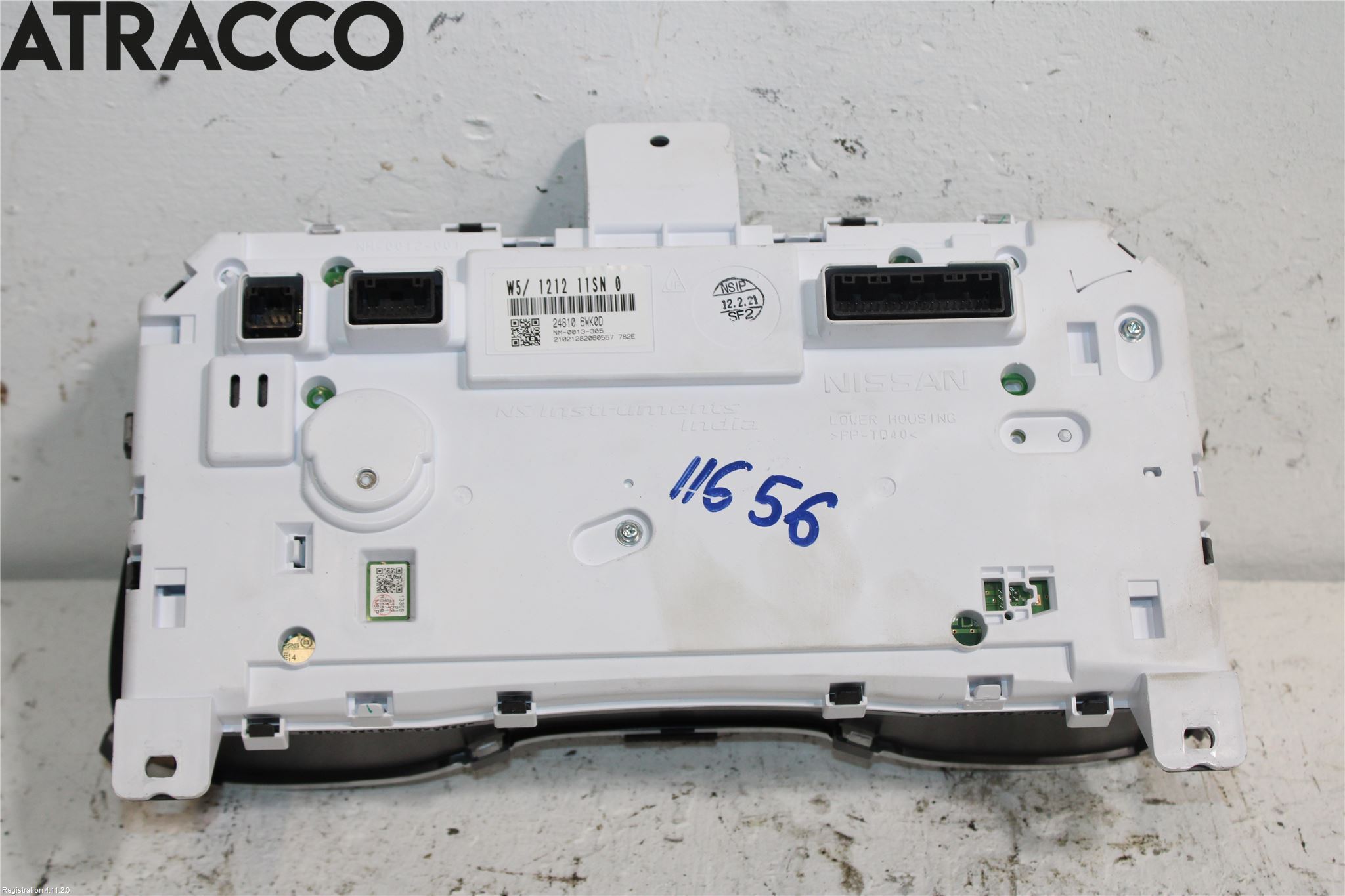 Nissan LEAF 18- Instr Kombinert