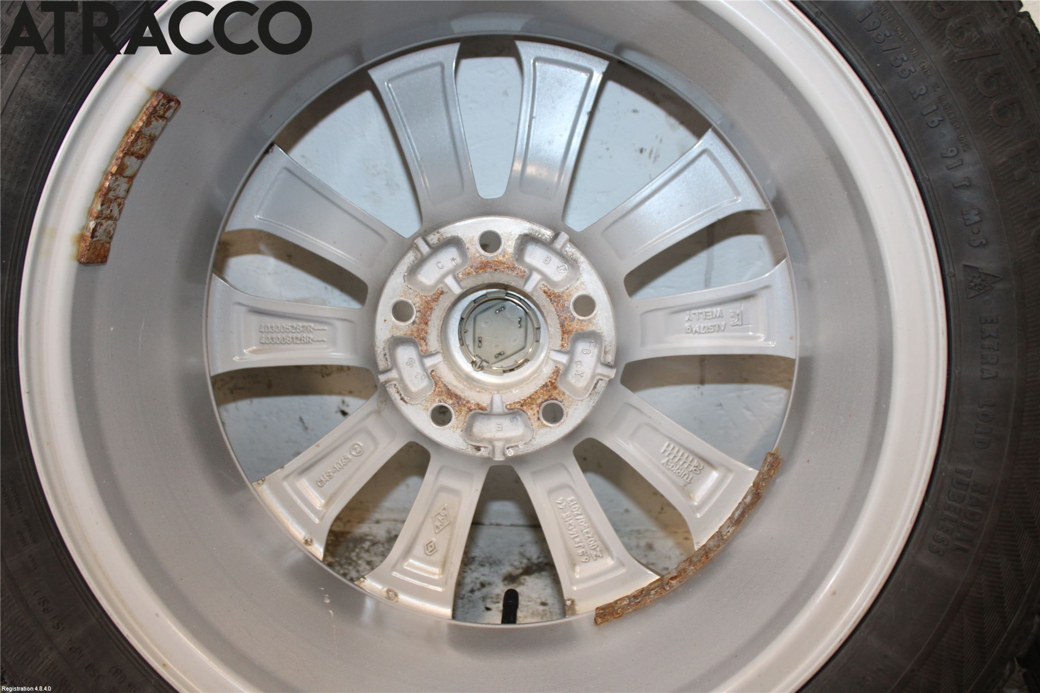 Renault ZOE/E-TECH 13- Dekk Vinter På Alu Felg 4Stk