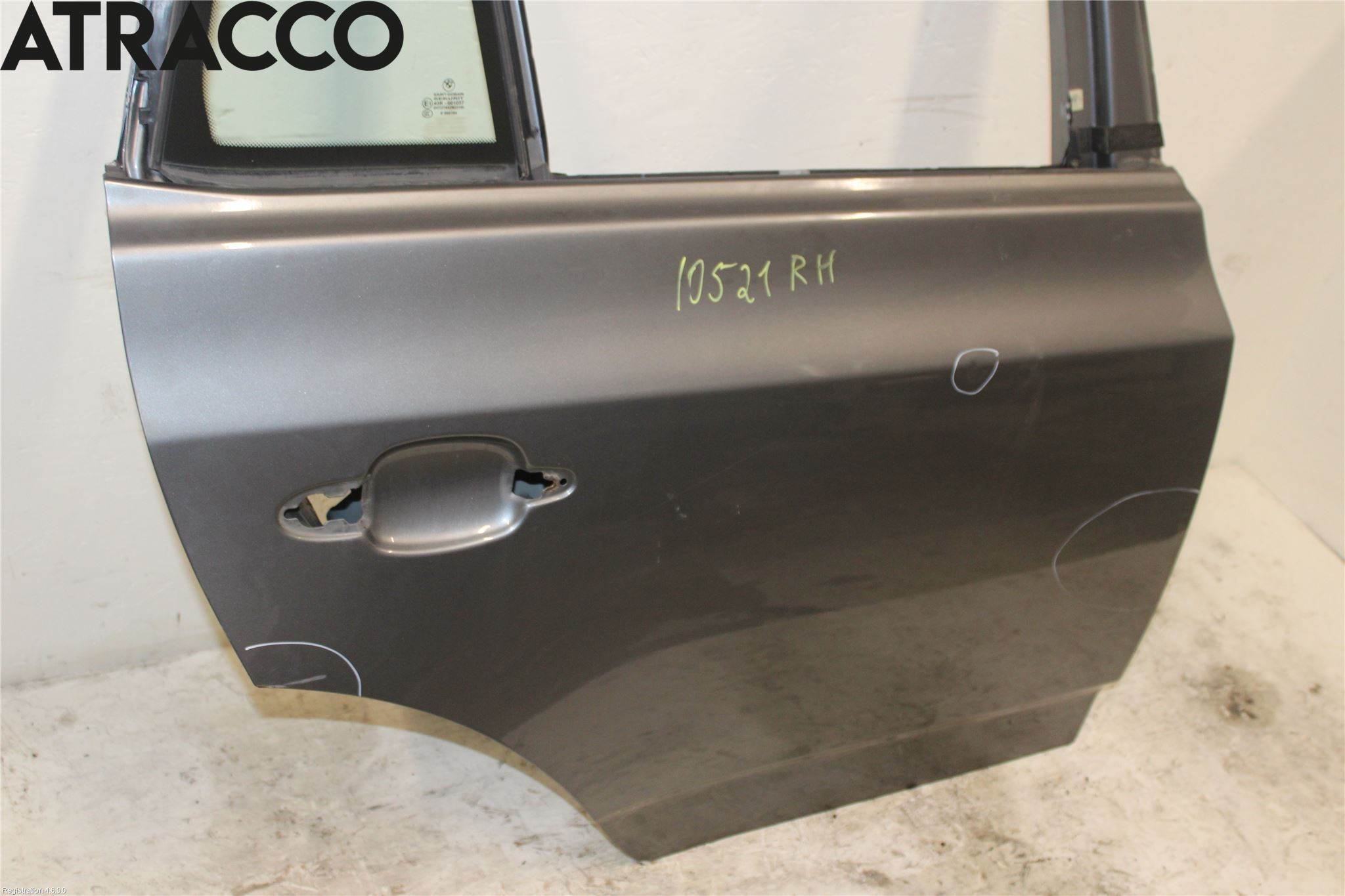 BMW X3 E83     03-10 Dør 4D Bak Høyre