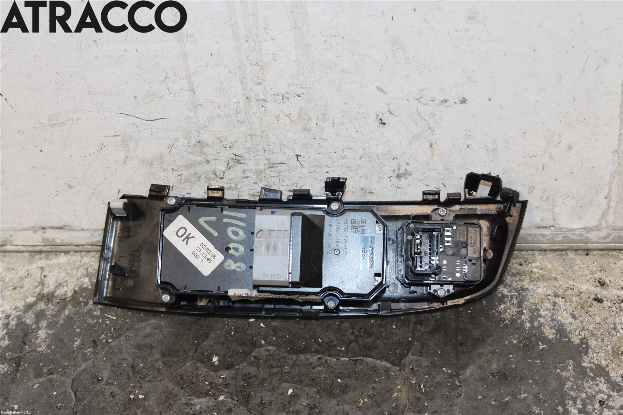 Honda CIVIC 12-16 Bryter Vindusheis