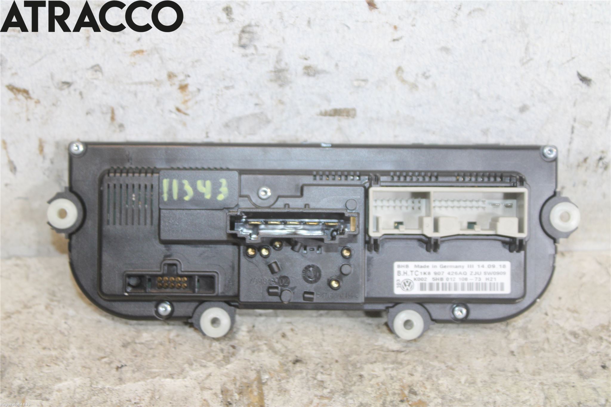 Volkswagen VW CADDY 16-20 Varme Ac Betjening-Display