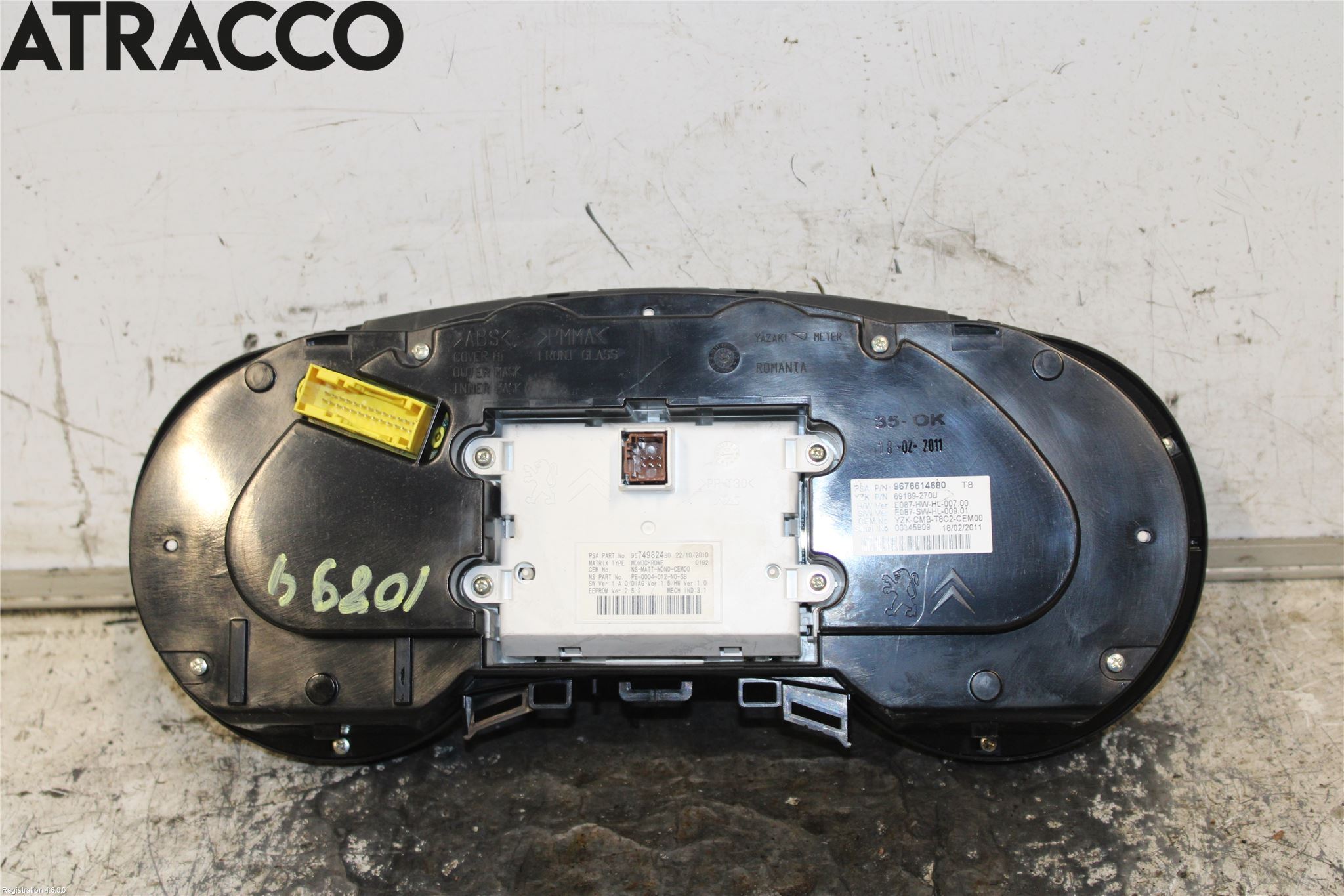 Peugeot 5008 10-16 Instr Kombinert