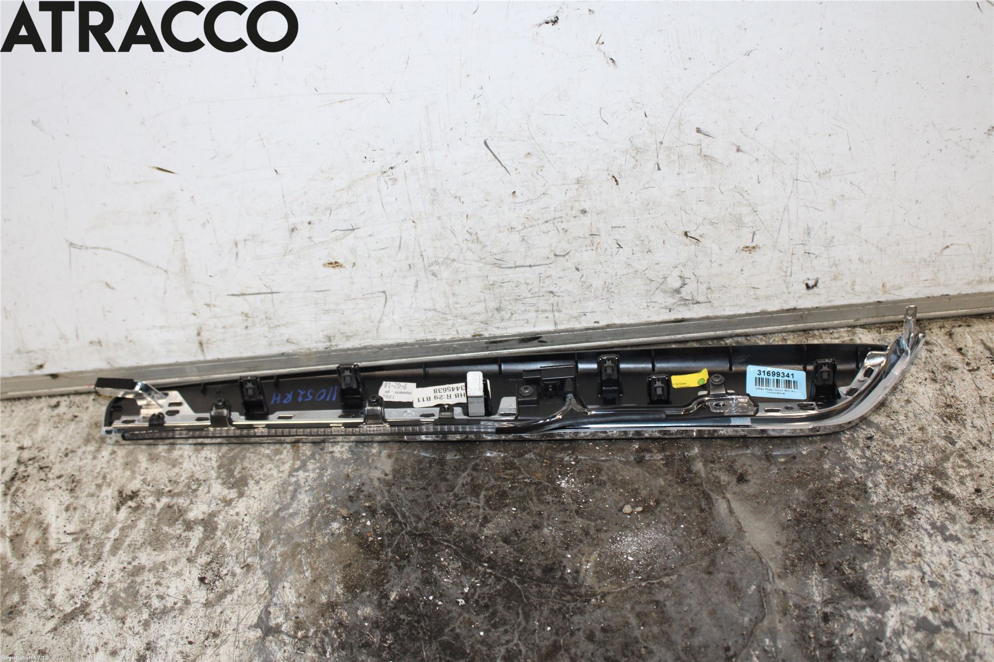 Volvo V90 17->> Dørtrekk Innlegg Høyre