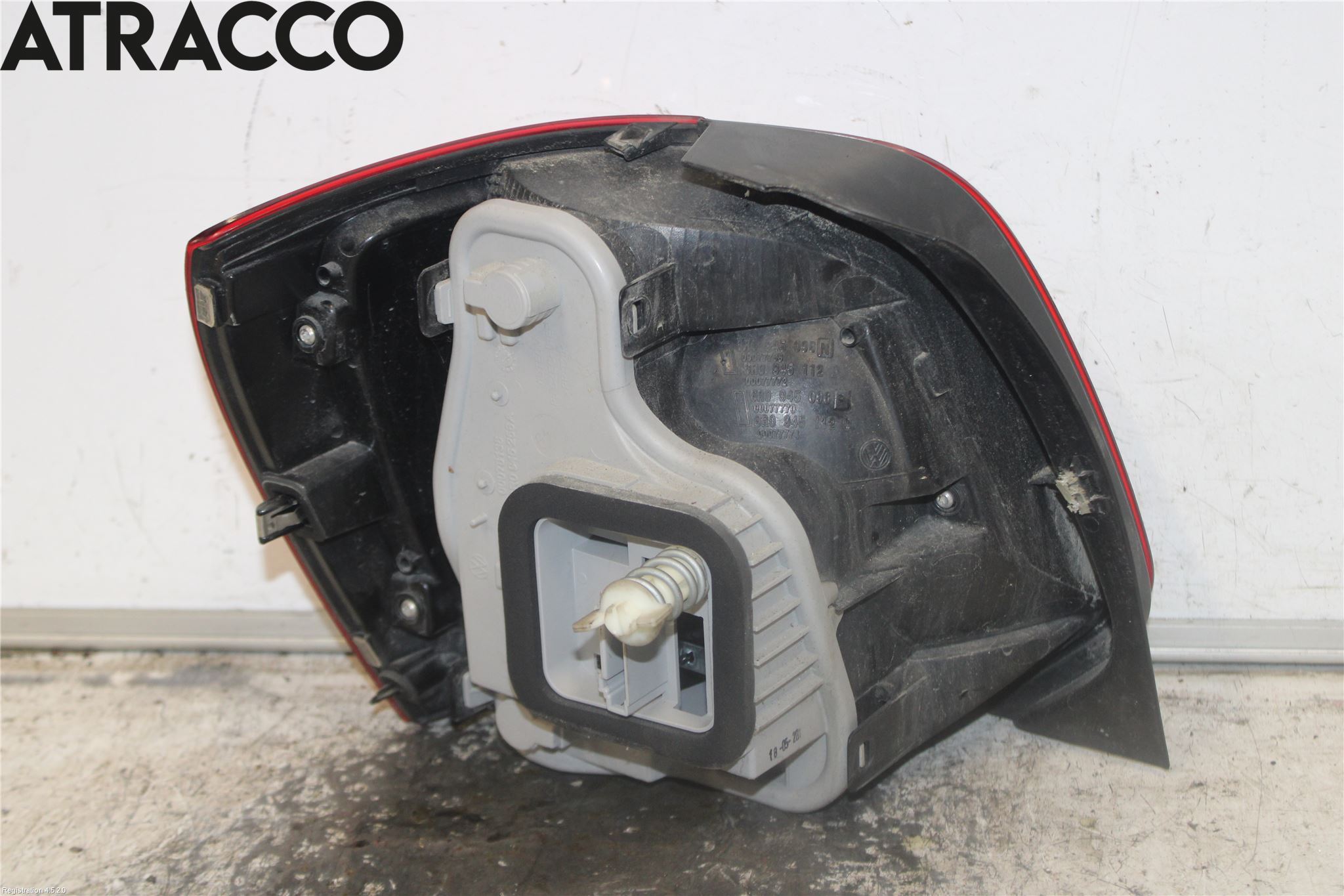 Volkswagen VW POLO 10-17 Baklykt Høyre