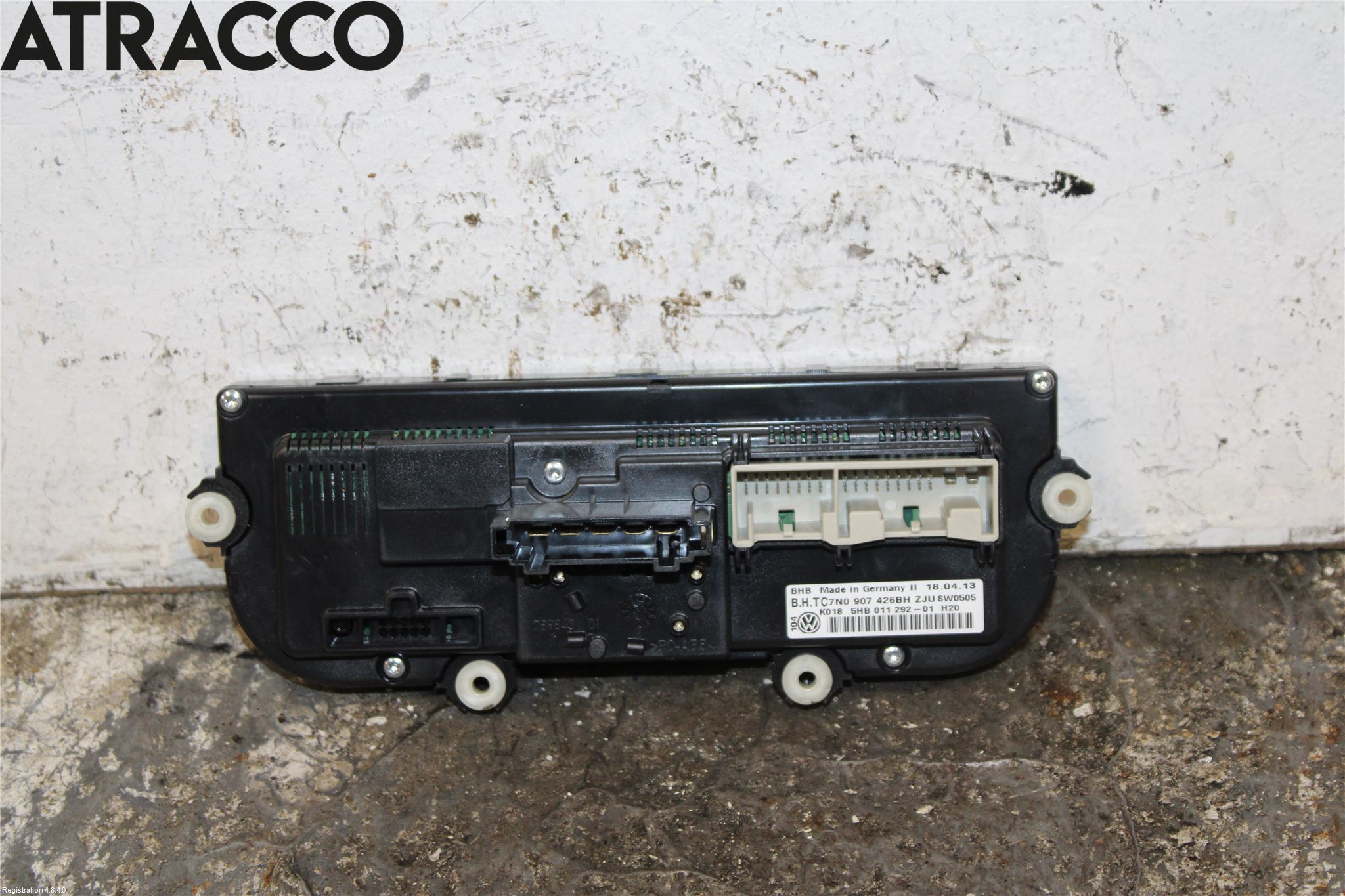 Volkswagen VW CADDY 11-15 Varme Ac Betjening-Display