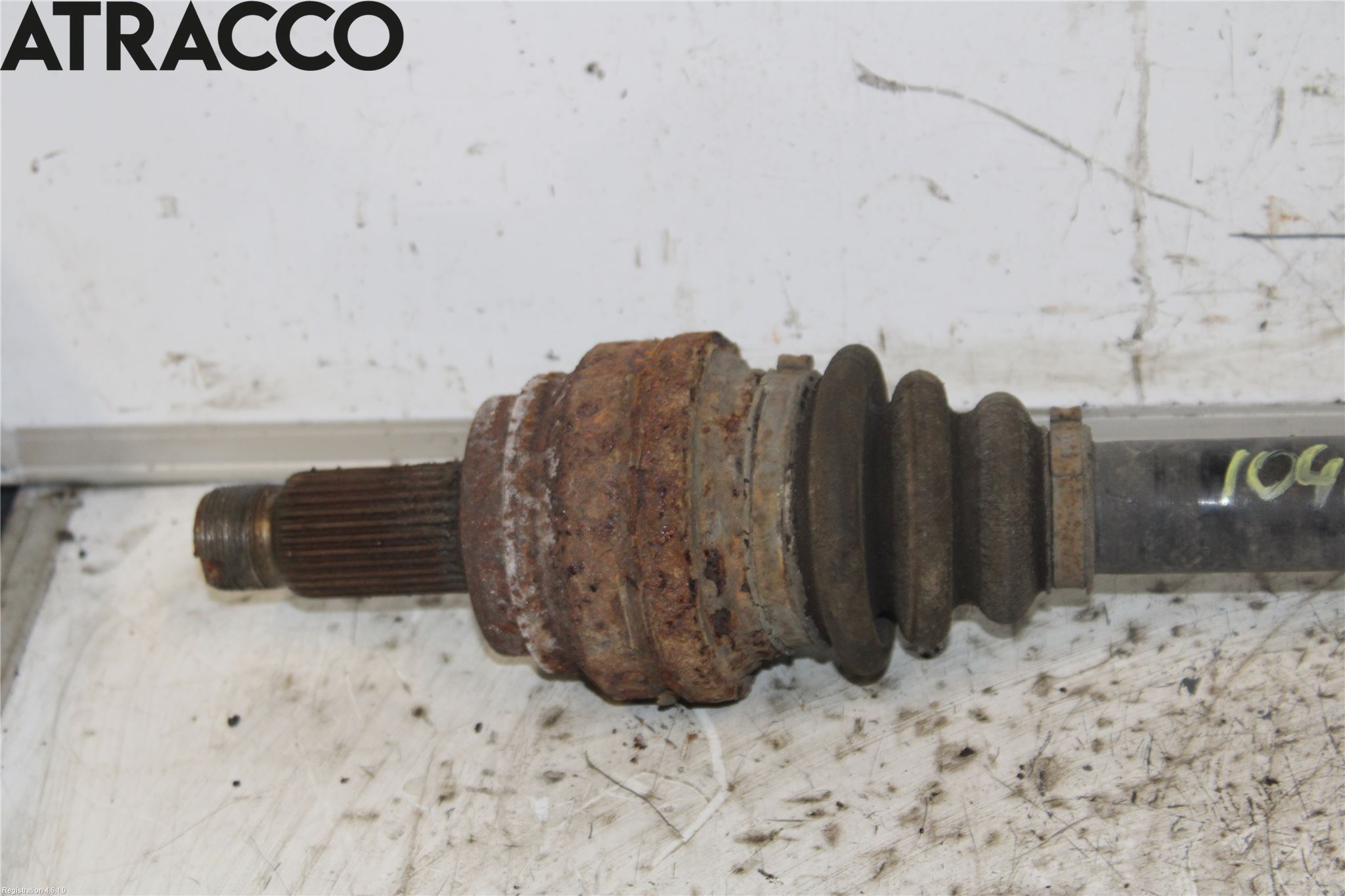 BMW 5 F10/F11/F18 09-17 Drivaksel Bak Kompl Venstre