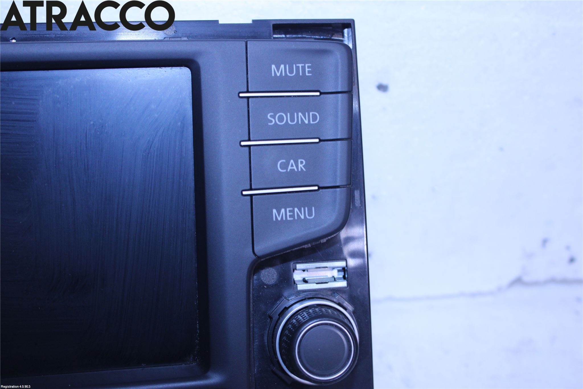 Volkswagen VW GOLF / E-GOLF VII 13-20 Multifunktionsdisplay