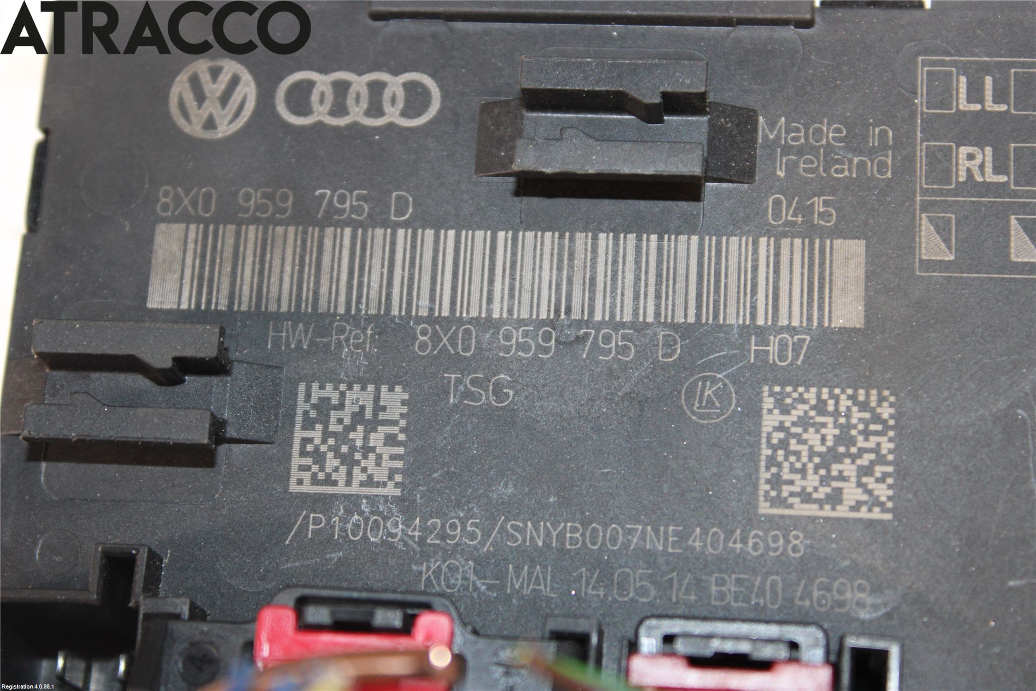 Audi A1/S1 11-18 Styreenhet Dør