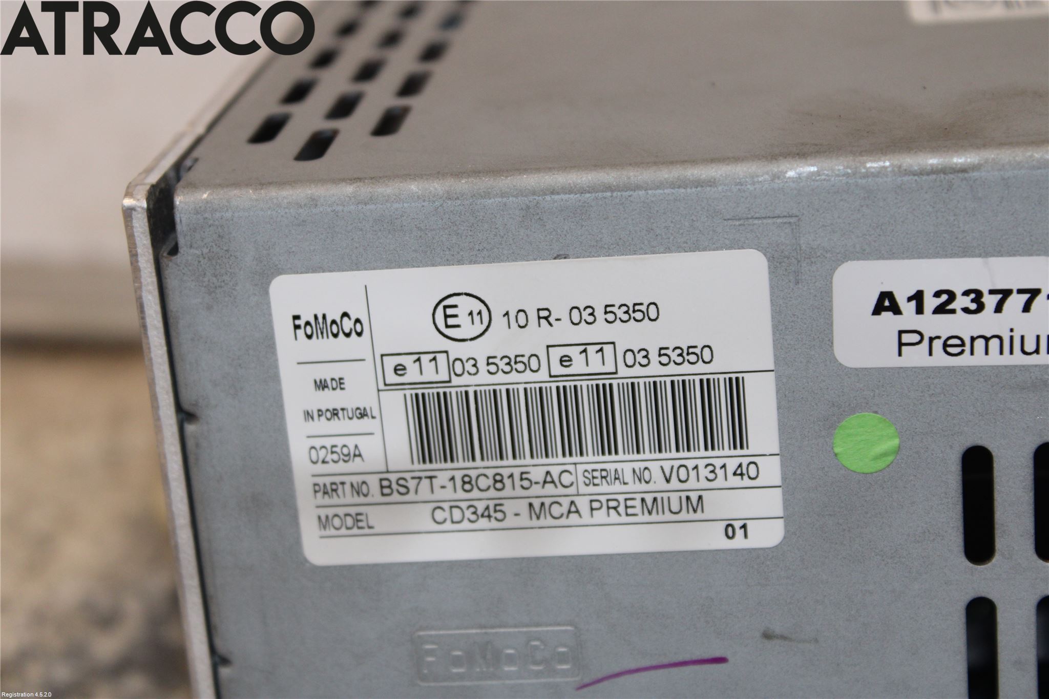 Ford GALAXY 06-15 Stereo Radio Med Cd