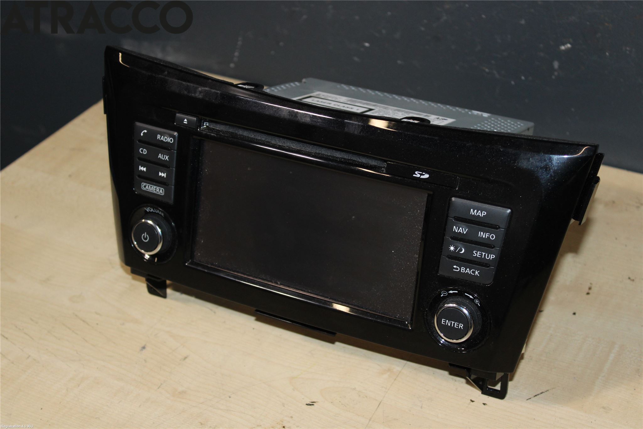 Nissan QASHQAI 14-17 Stereo Radio Med Cd