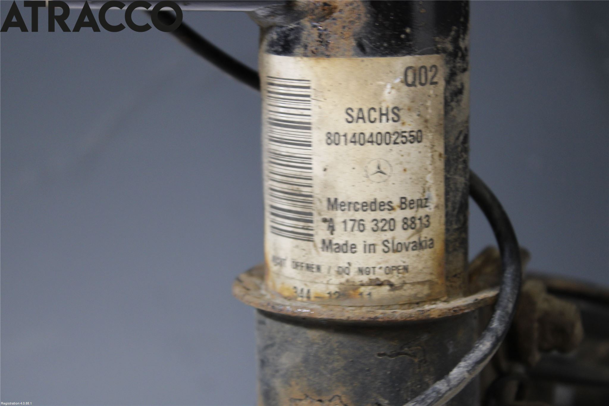 Mercedes-Benz MB A-KLASS (W176) 13-18 Fjærbein Foran Høyre