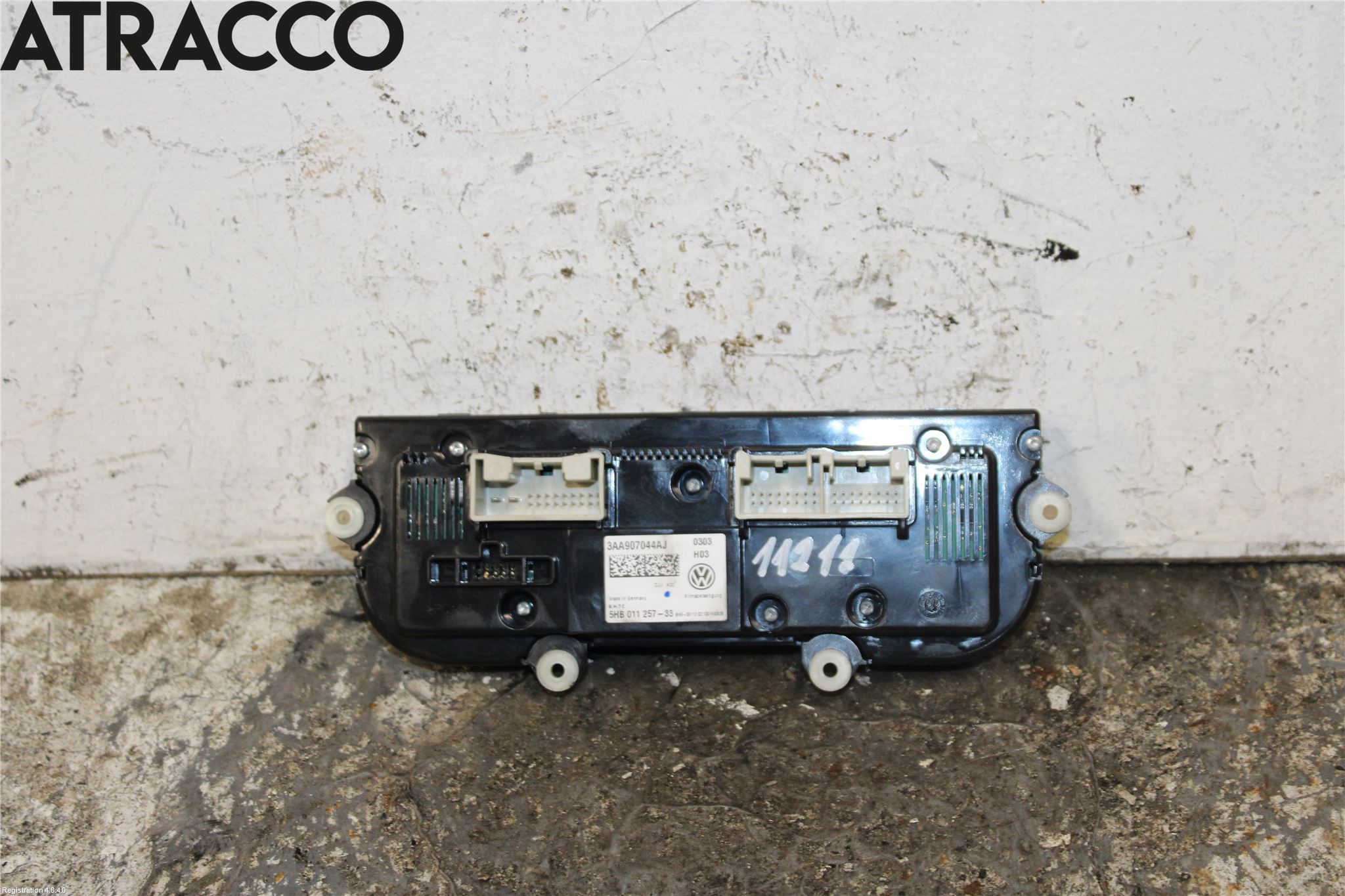 Volkswagen VW PASSAT 11-14 Varme Ac Betjening-Display