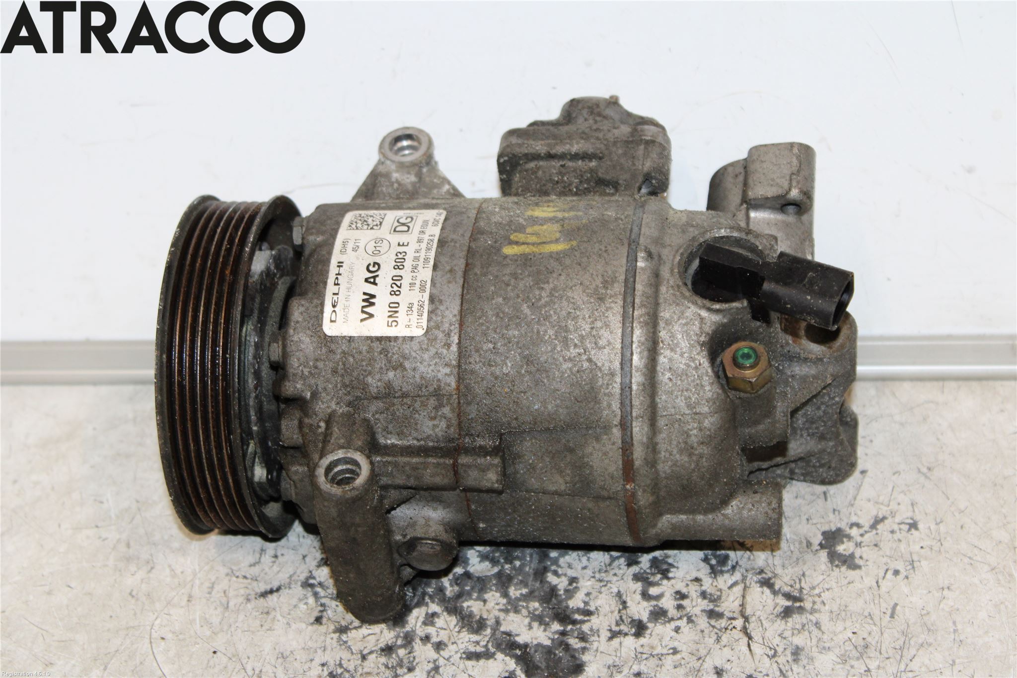 Volkswagen VW PASSAT 11-14 Varme Ac Kompressor