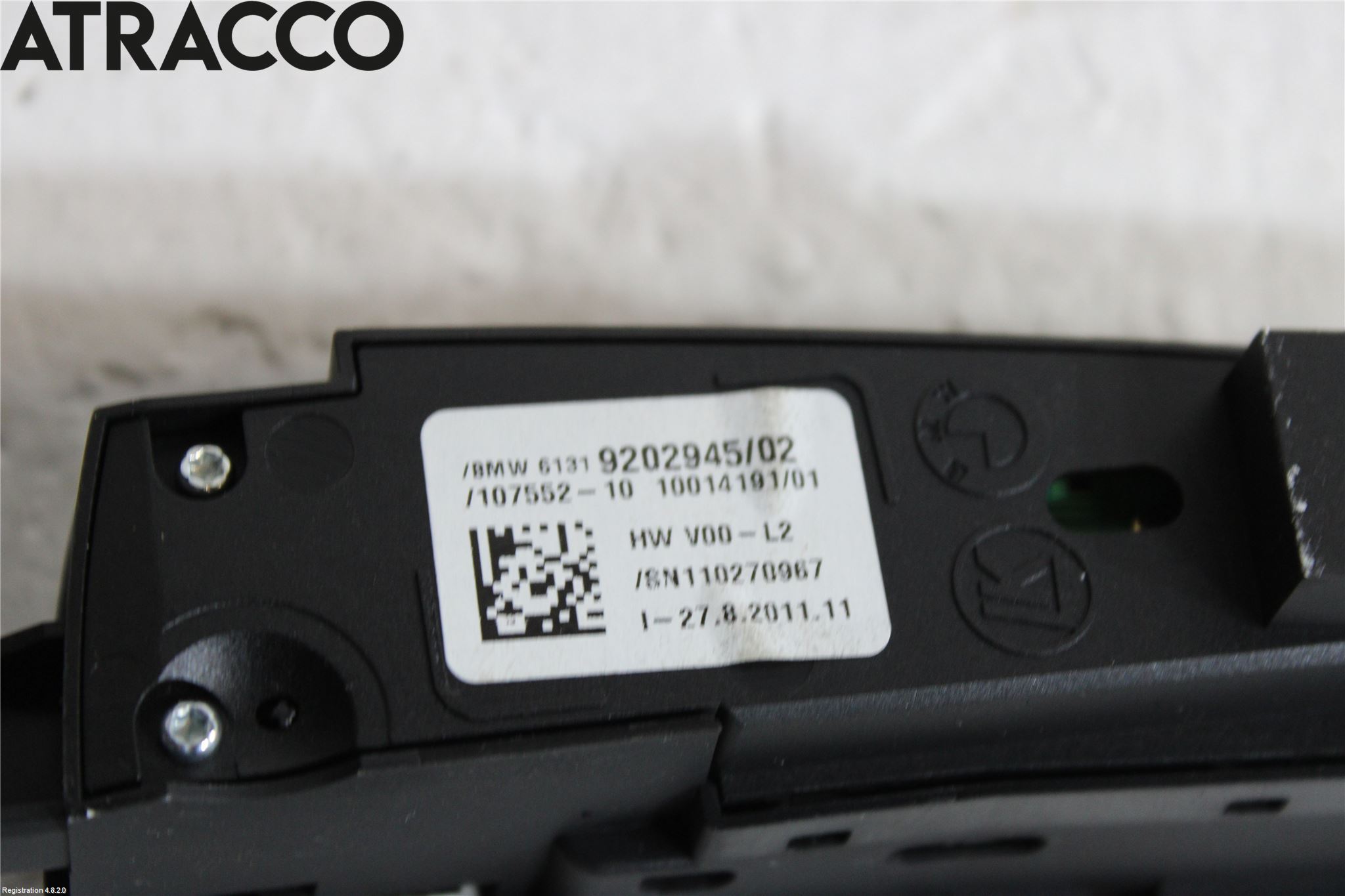 BMW 5 F10/F11/F18 09-17 Bryter Multifunksjon