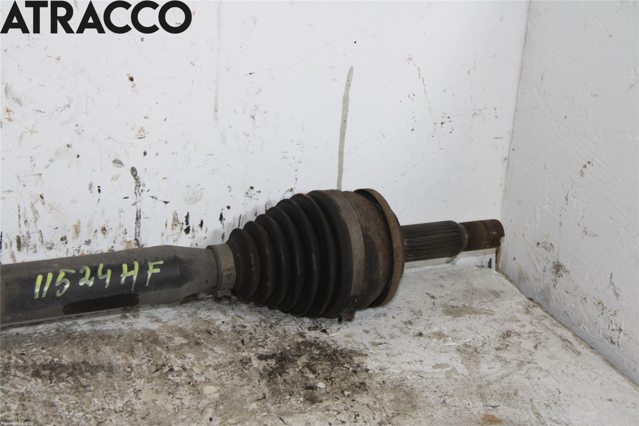 Toyota COROLLA 08-12 Drivaksel Foran Kompl Høyre