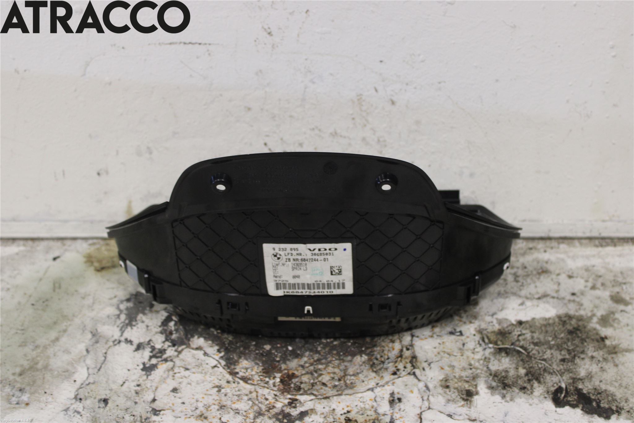 BMW 3 F30/F31/F80 12-19 Instr Kombinert