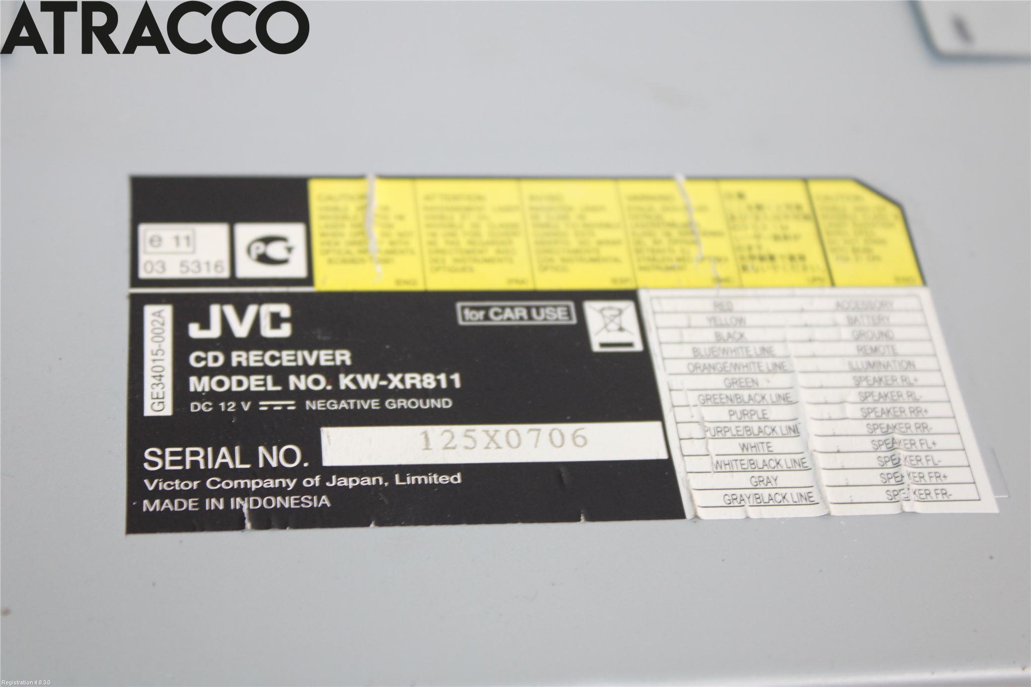 Isuzu D-MAX Stereo Radio Med Cd