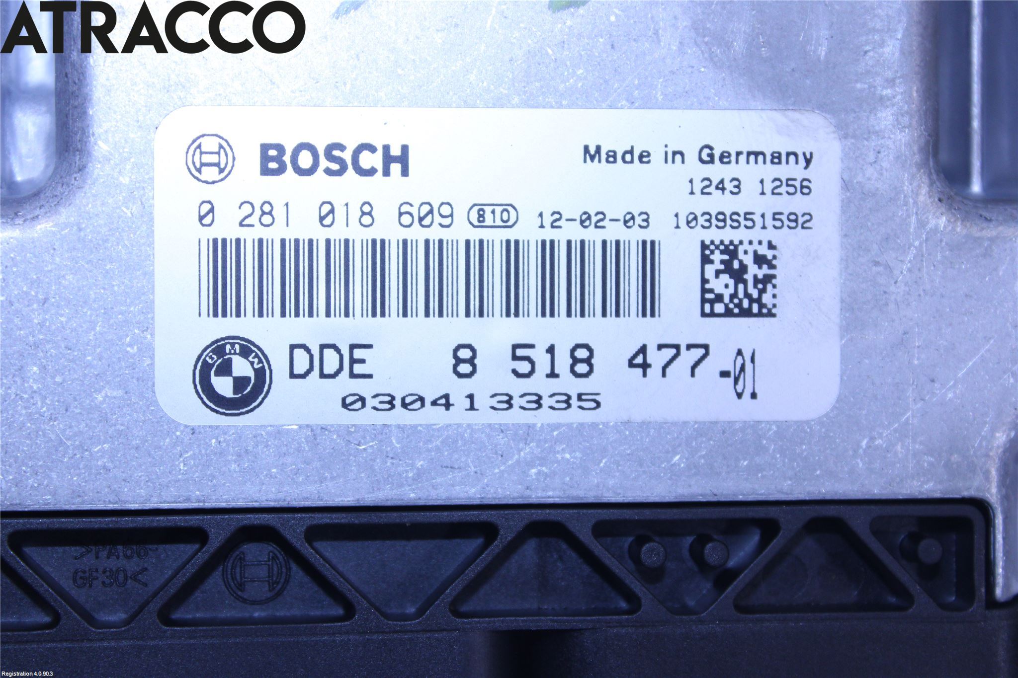 BMW 5 F10/F11/F18 09-17 Styreenhet Innsprøytning