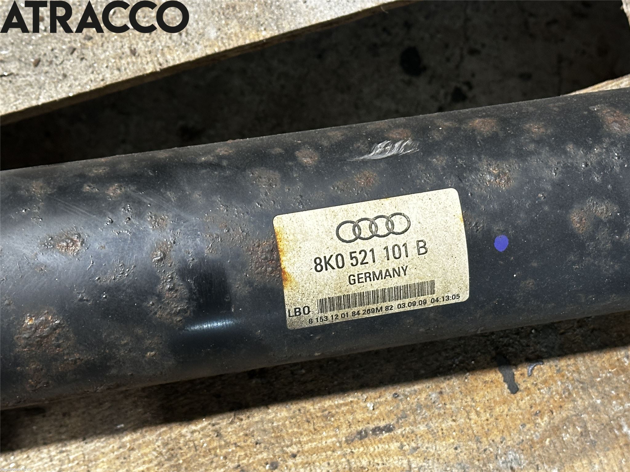 Audi A4/S4 08-11 Mellomaksel Kompl