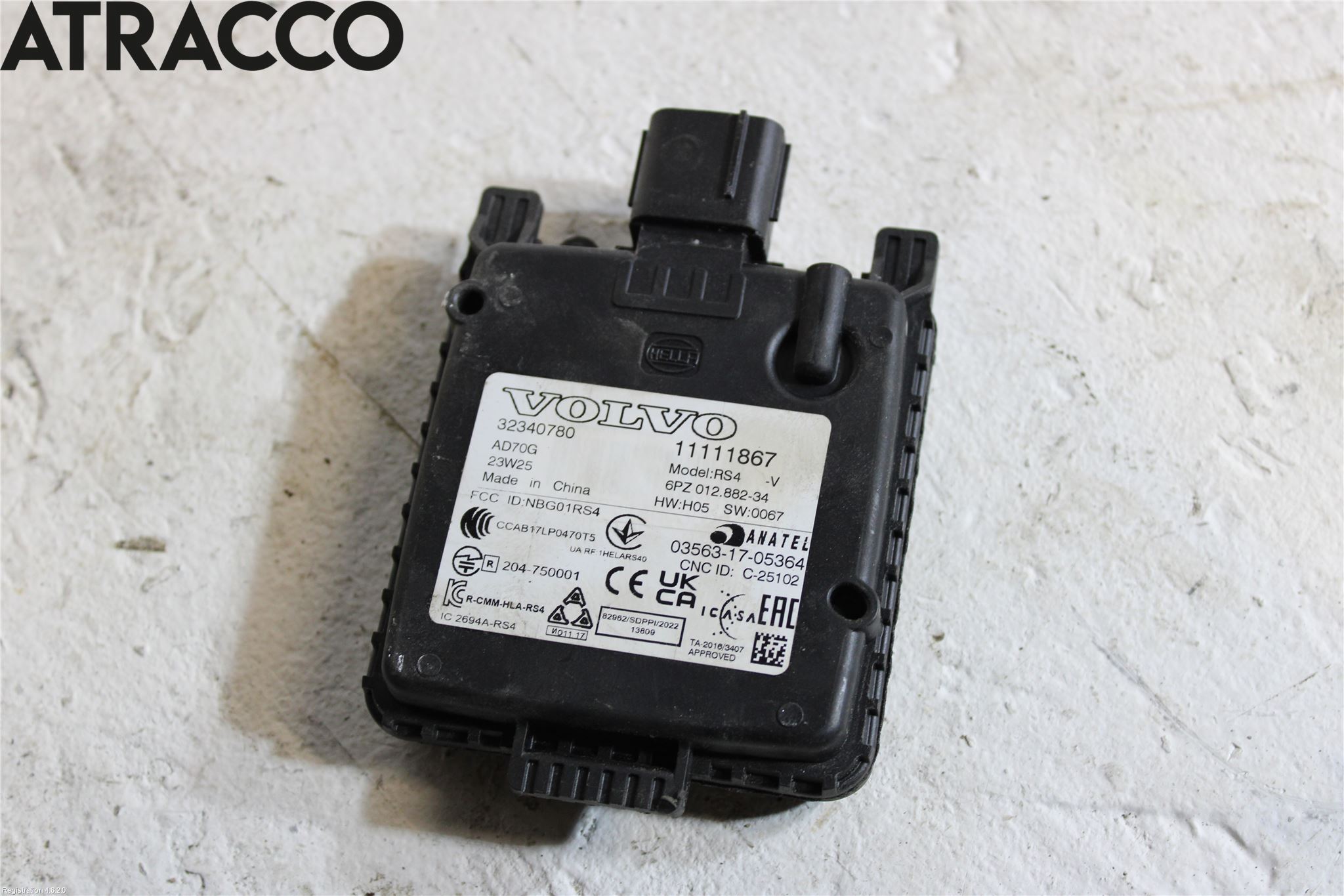 Volvo XC40/RECHARGE 18- Sensor Øvrig