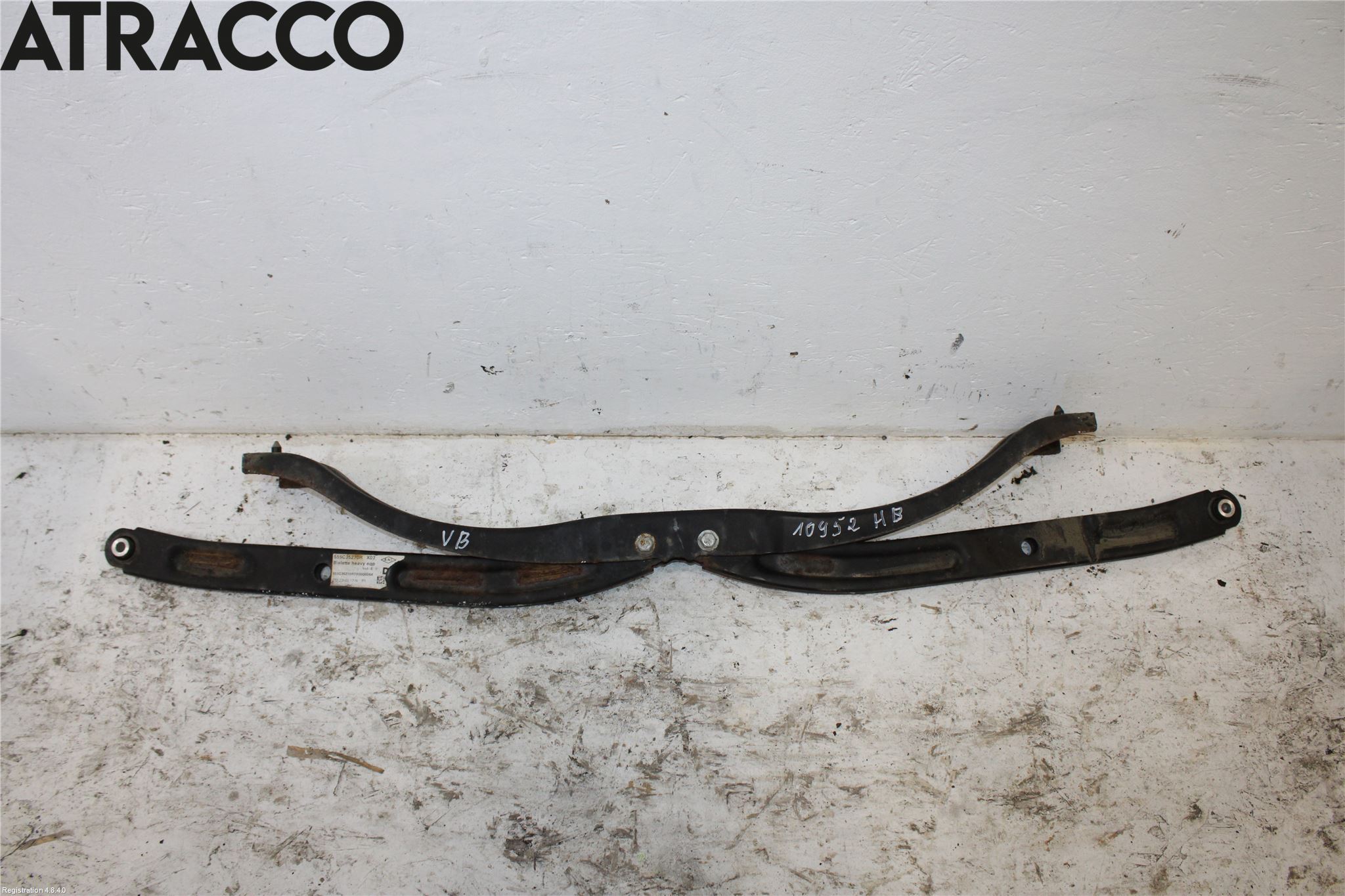 Smart FORFOUR 04-06 Bakaksel Feste Travers-Ramme