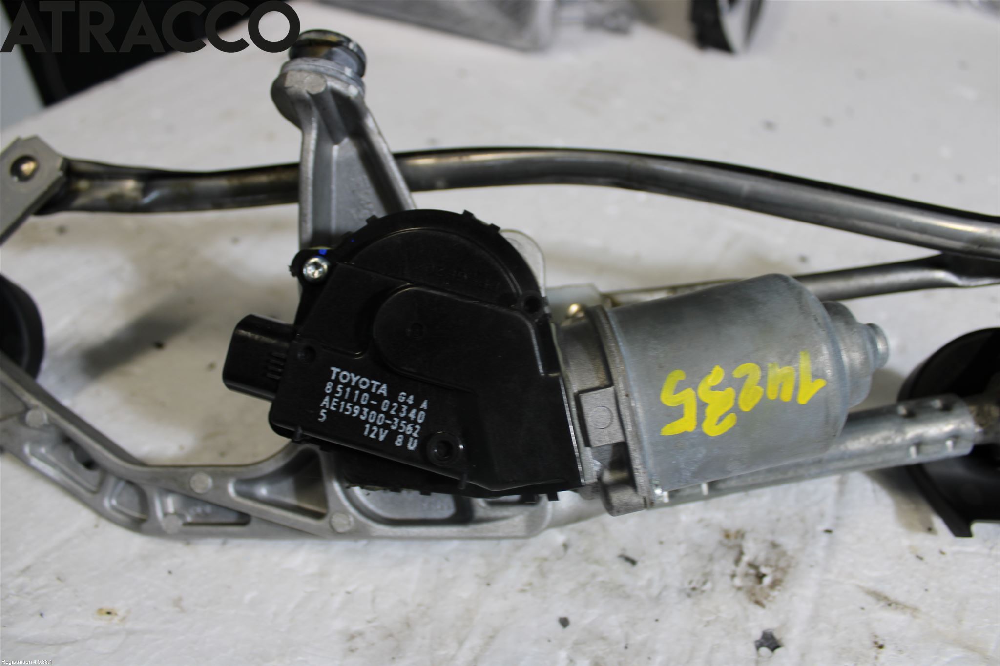 Toyota AURIS 13-19 Viskermotor Frontrute