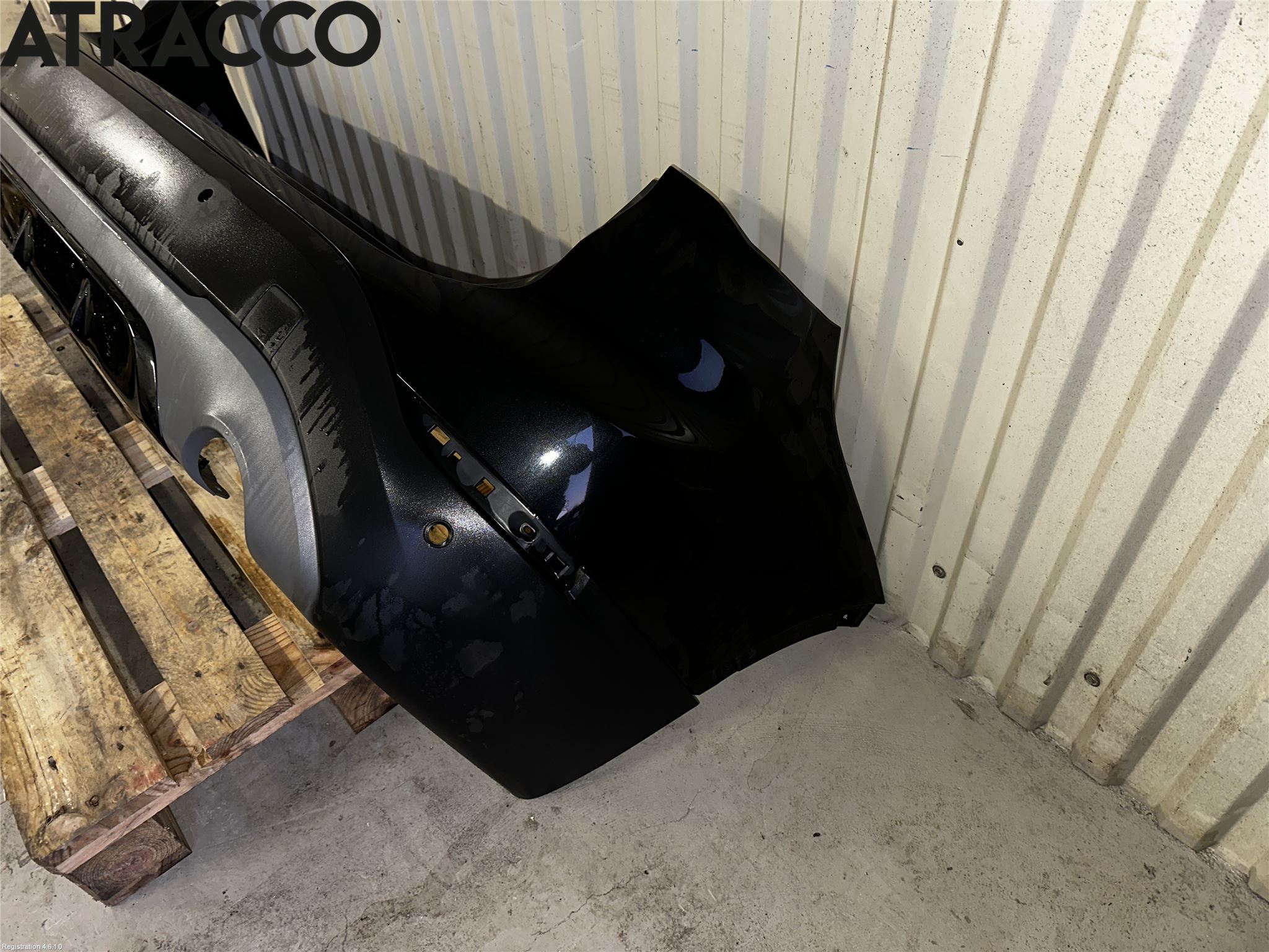 BMW X1 F48 15-22 Støtfanger Bak