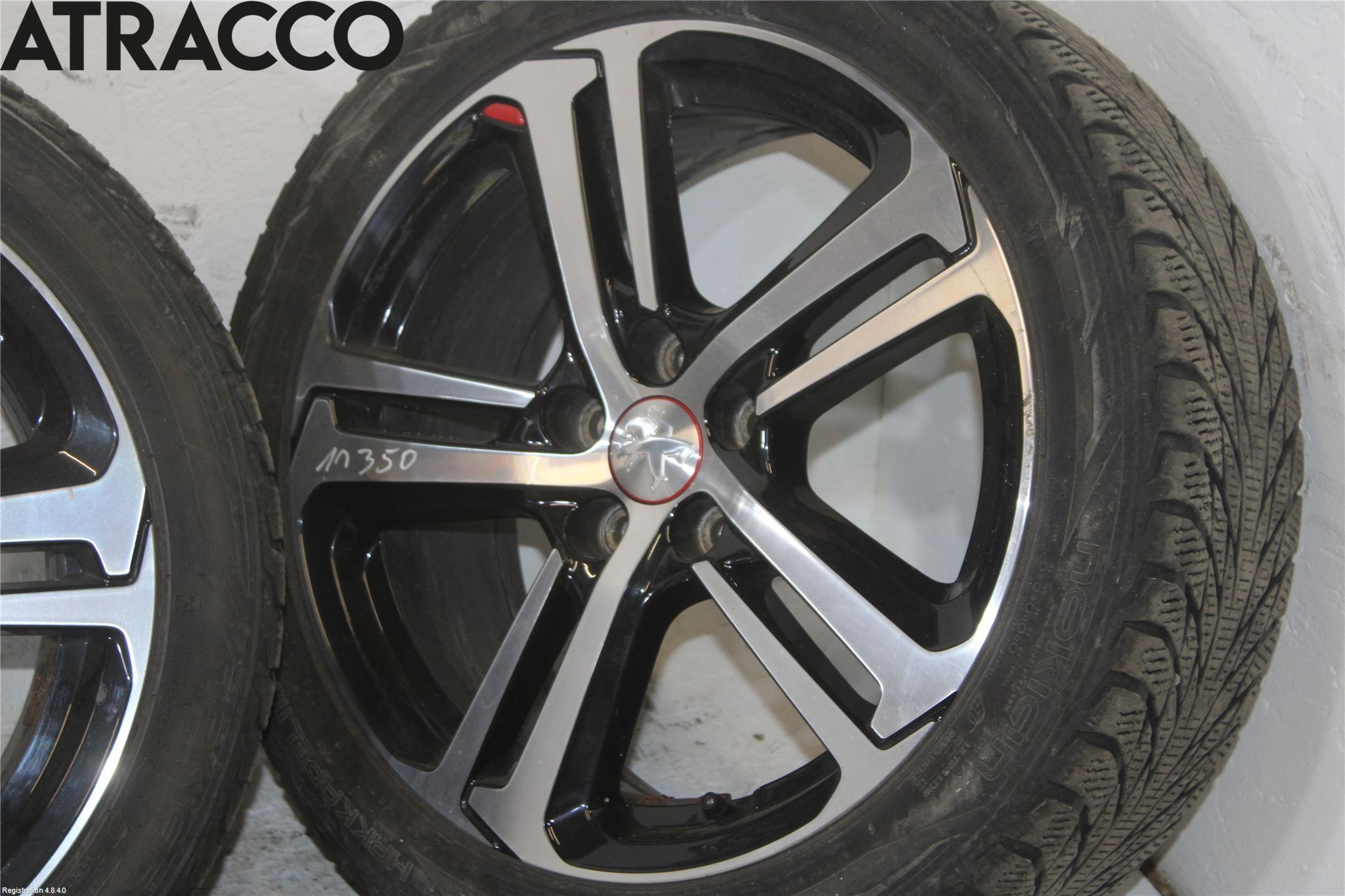 Peugeot 308 14-21 Dekk Vinter På Alu Felg 4Stk