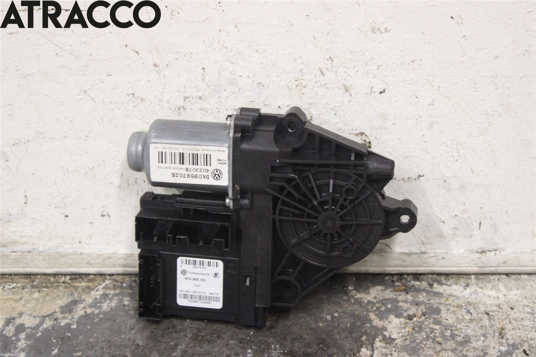 Volkswagen VW GOLF VI 09-13 Vindusheismotor