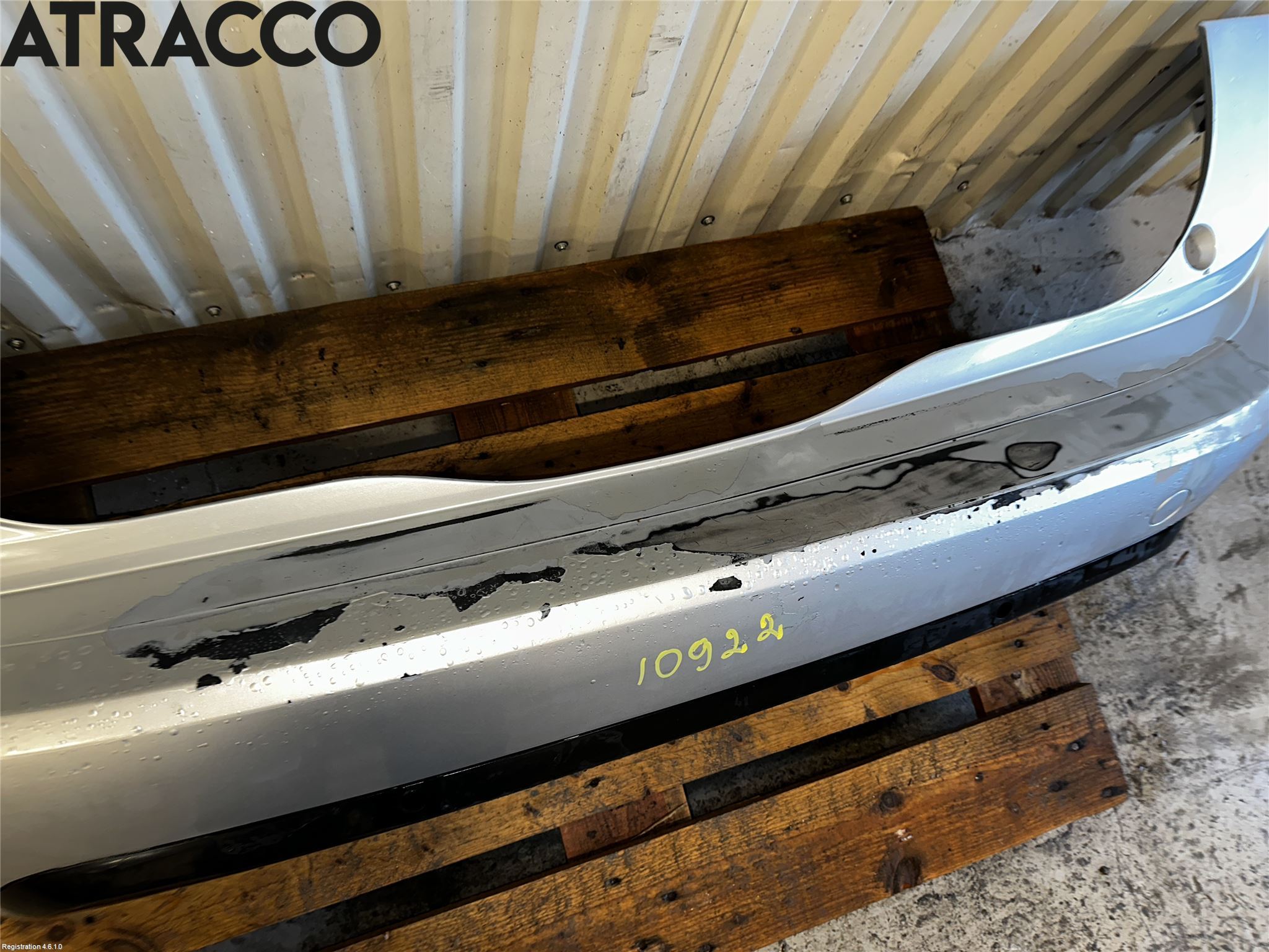 Citroen C4 PICASSO 14-18 Støtfanger Bak