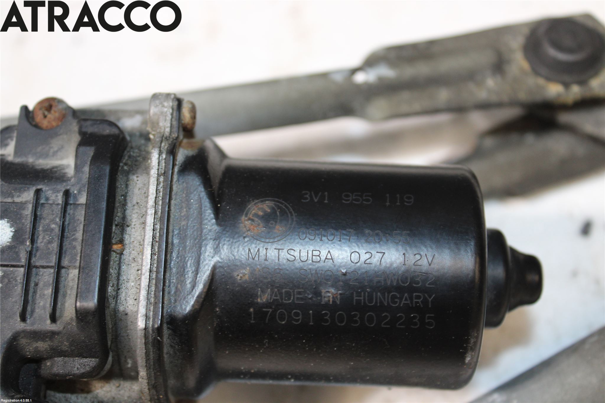 Skoda SUPERB 16-24 Viskermotor Frontrute