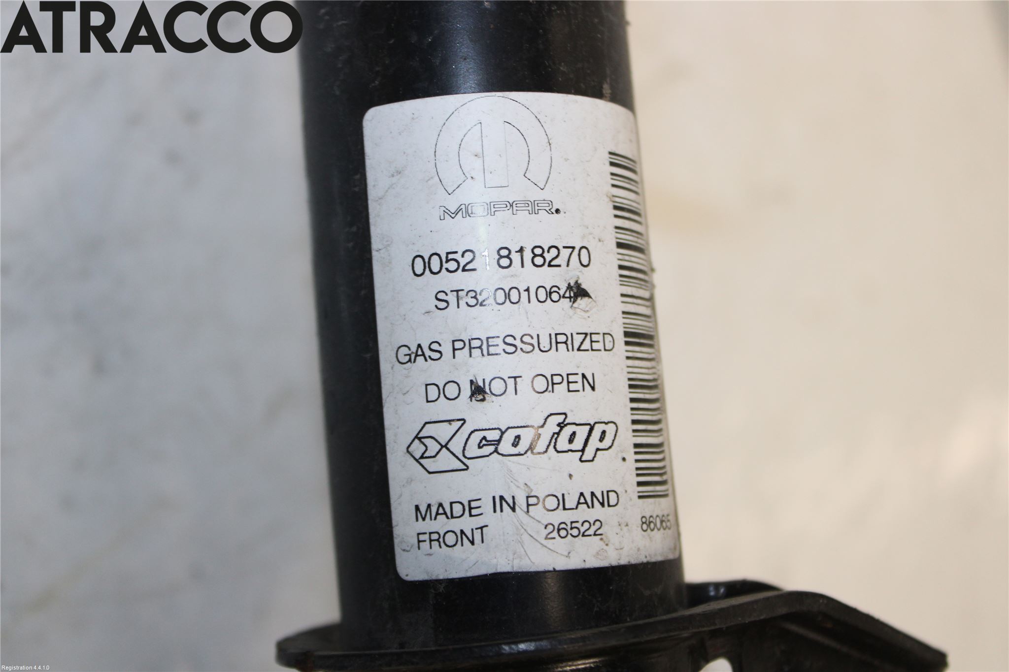 Fiat 500e 20- Fjærbein Foran Høyre