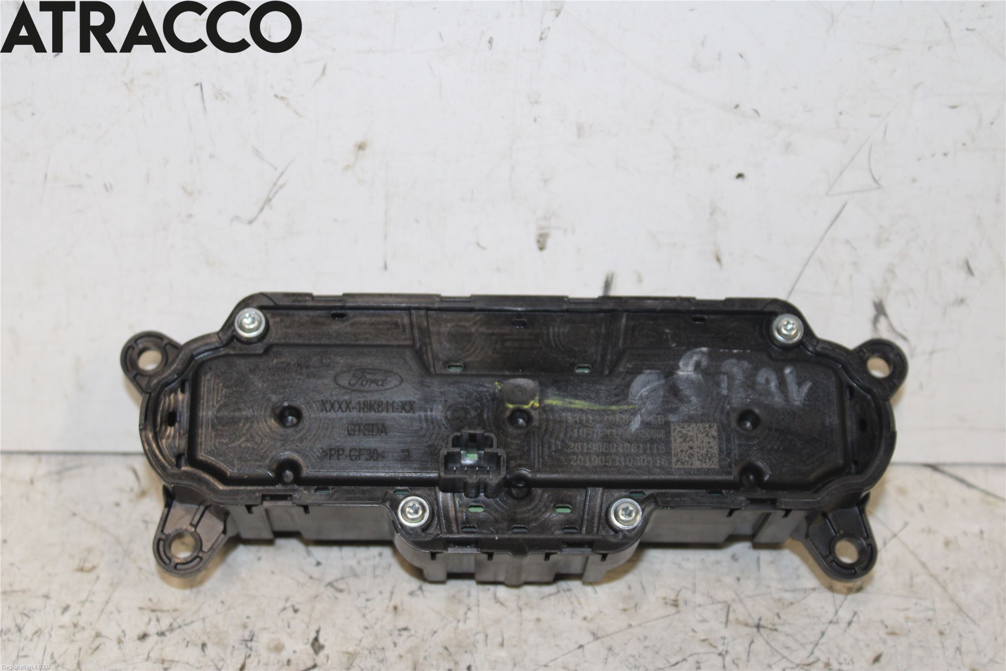 Ford TRANSIT/TOURNEO CONNECT 13-22 Varme Ac Betjening-Display