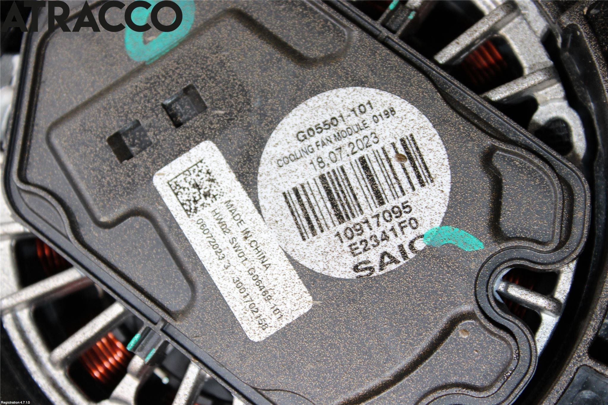 MG 4 23- Kjølevifte Elektrisk