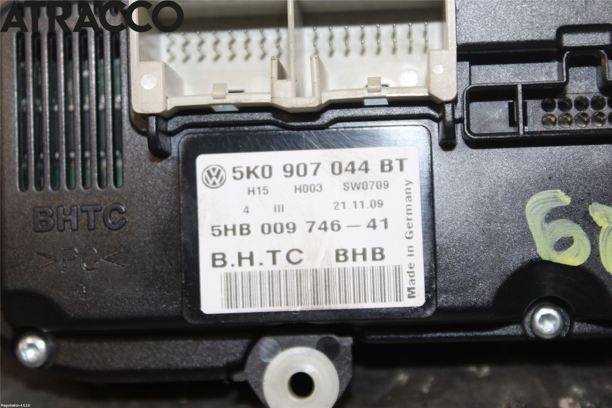 Volkswagen VW PASSAT 05-11 Varme Ac Betjening-Display