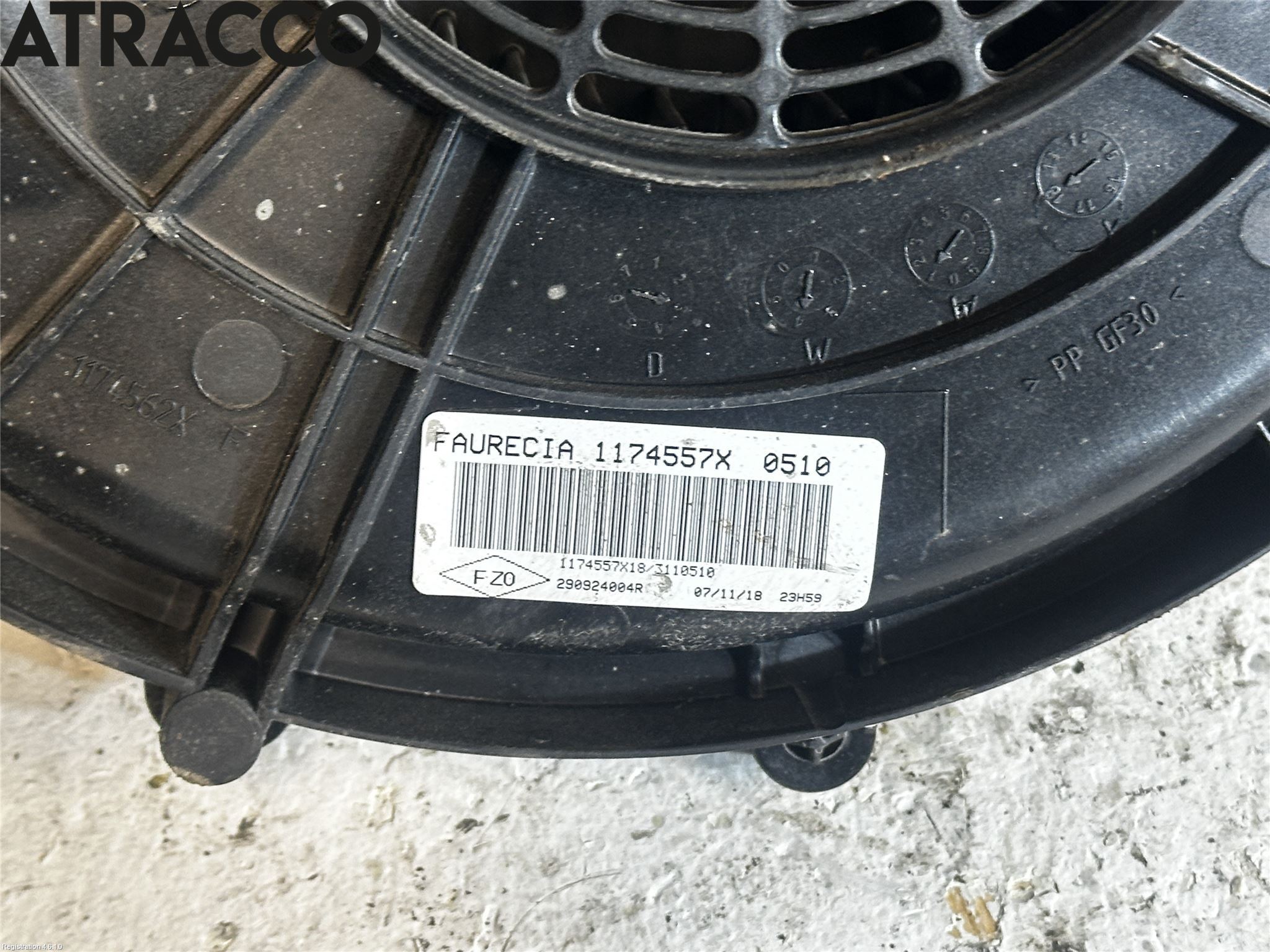 Renault ZOE/E-TECH 13- Kjølevifte Elektrisk