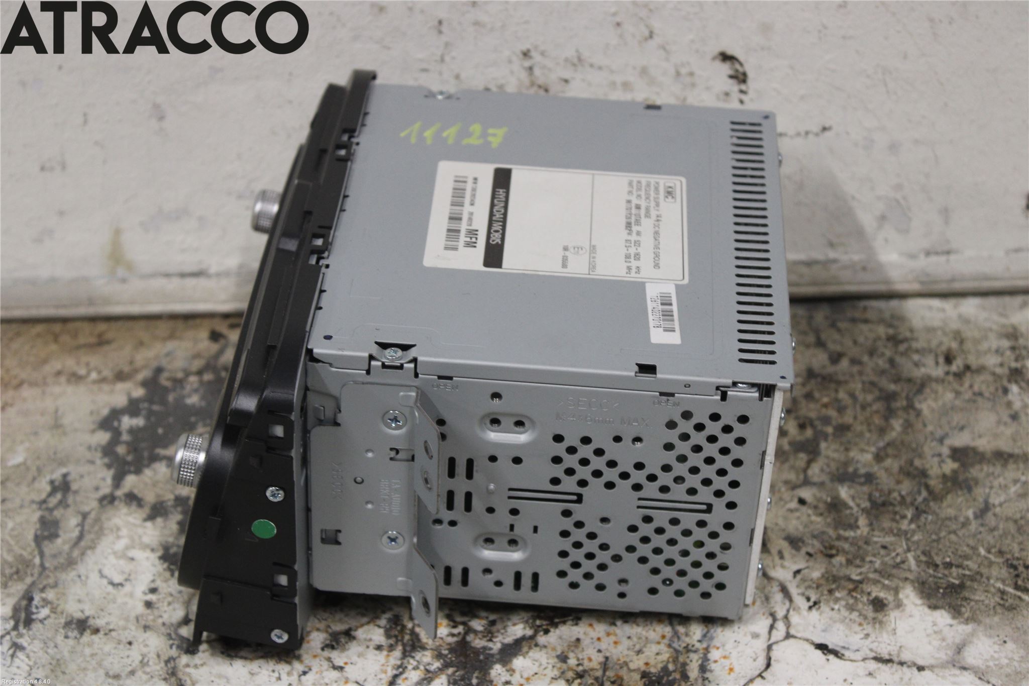 Kia PICANTO 12-17 Stereo Radio Med Cd