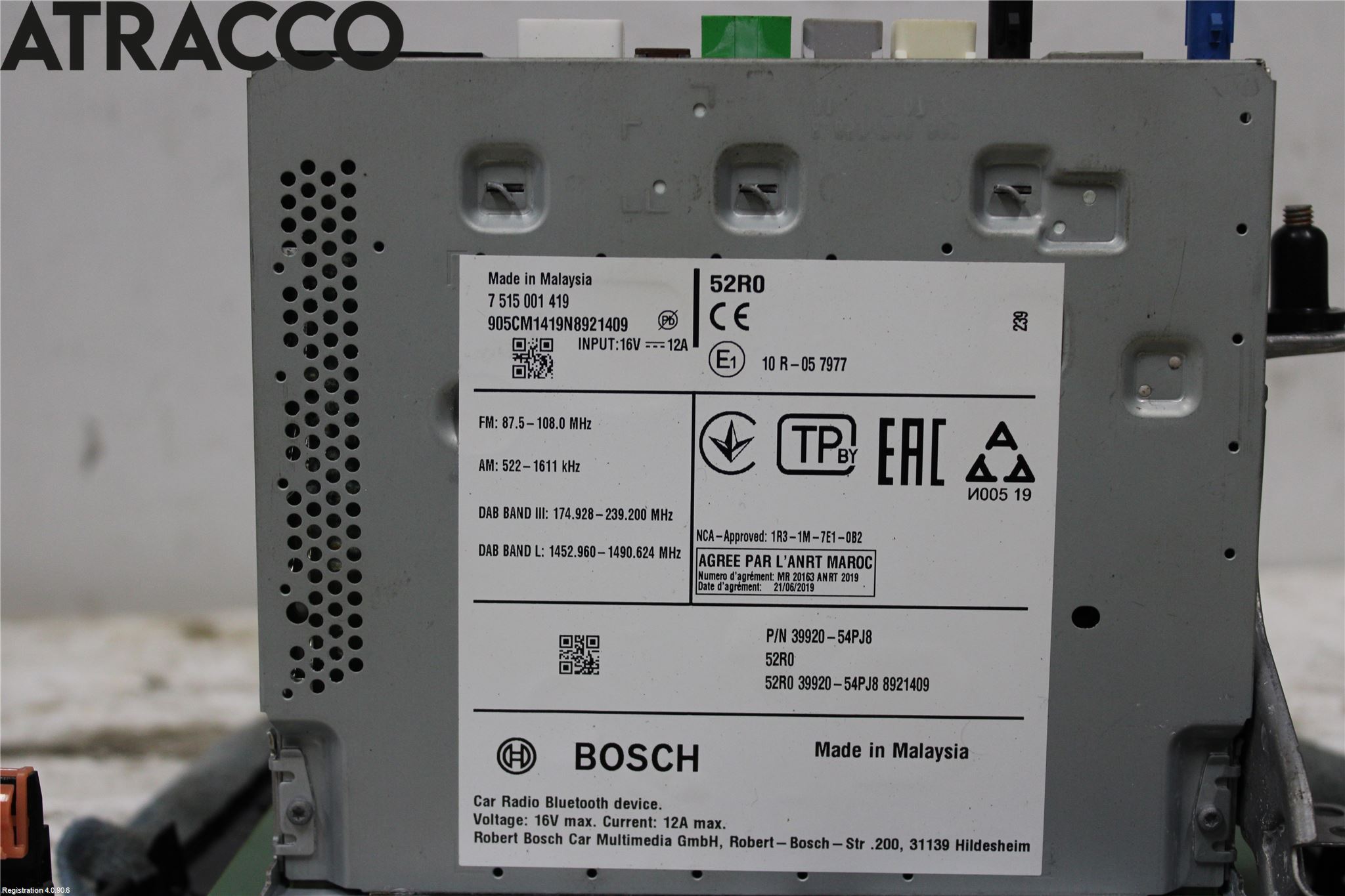 Suzuki VITARA 15- Instr Skjerm Dvd-Gps-Ac-Tlf