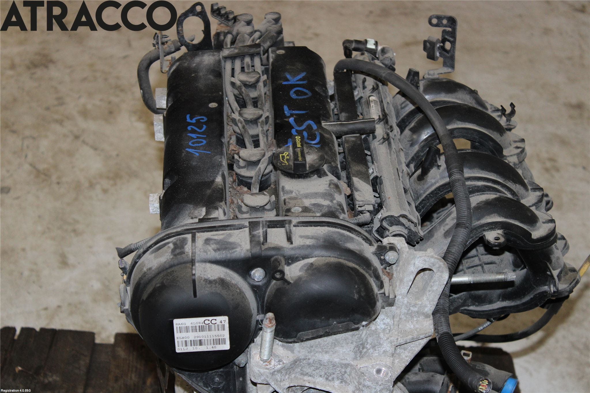 Ford FIESTA 09-12 Motor Bensin