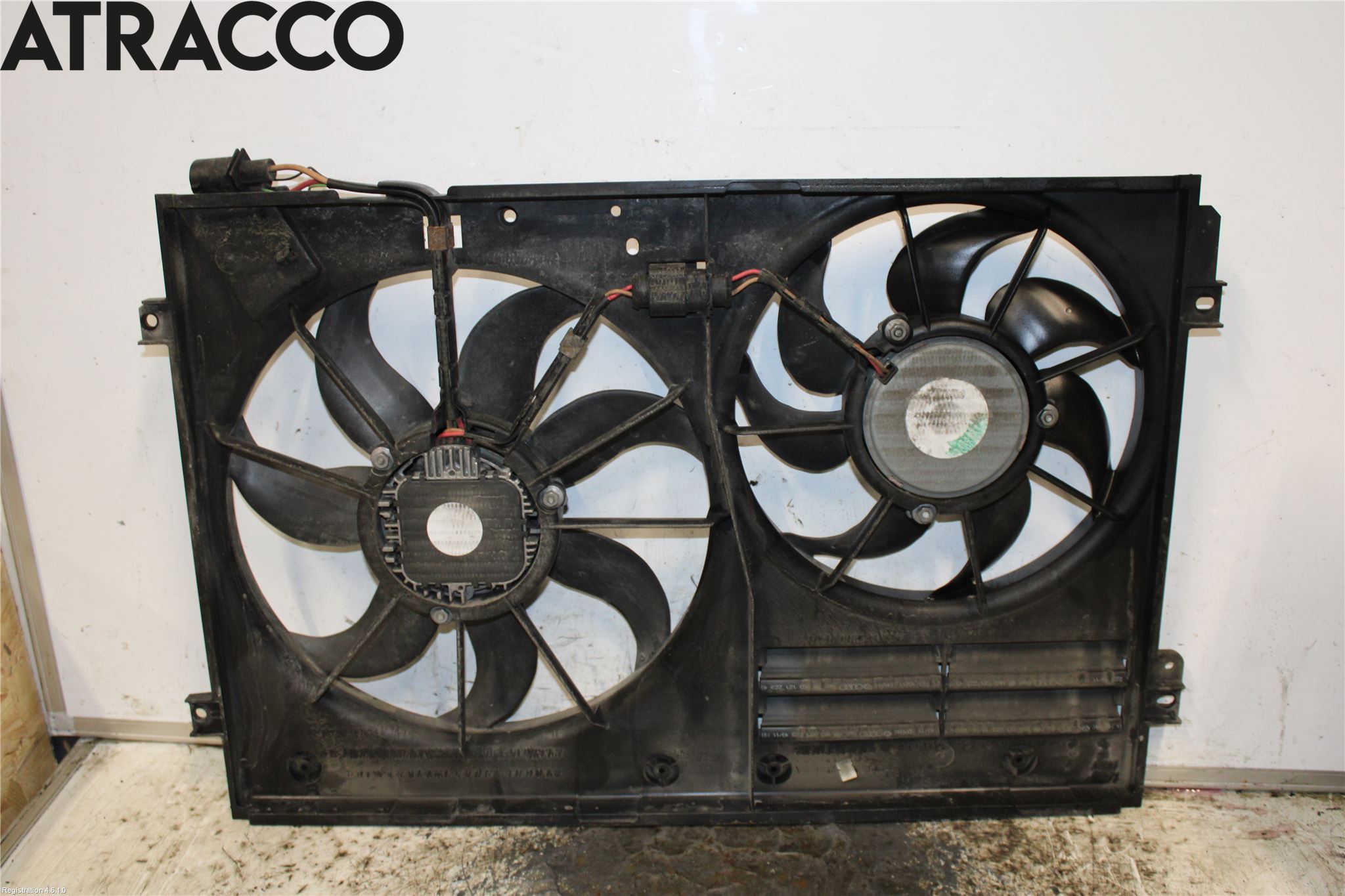 Volkswagen VW PASSAT 11-14 Kjølevifte Elektrisk