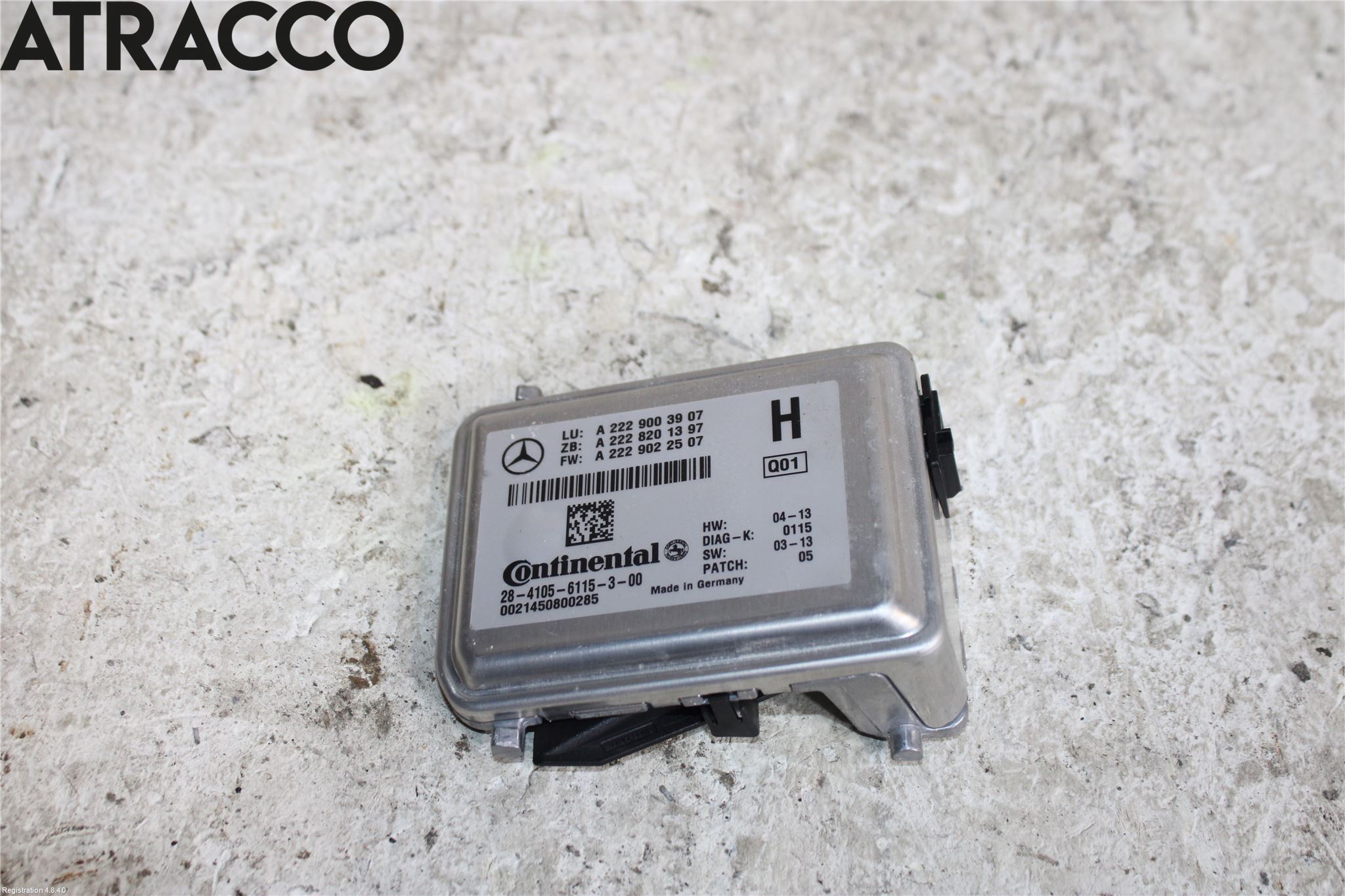 Mercedes-Benz MB C-KLASS (W205) 14-21 Sensor Kollisjonsbeskyttelse