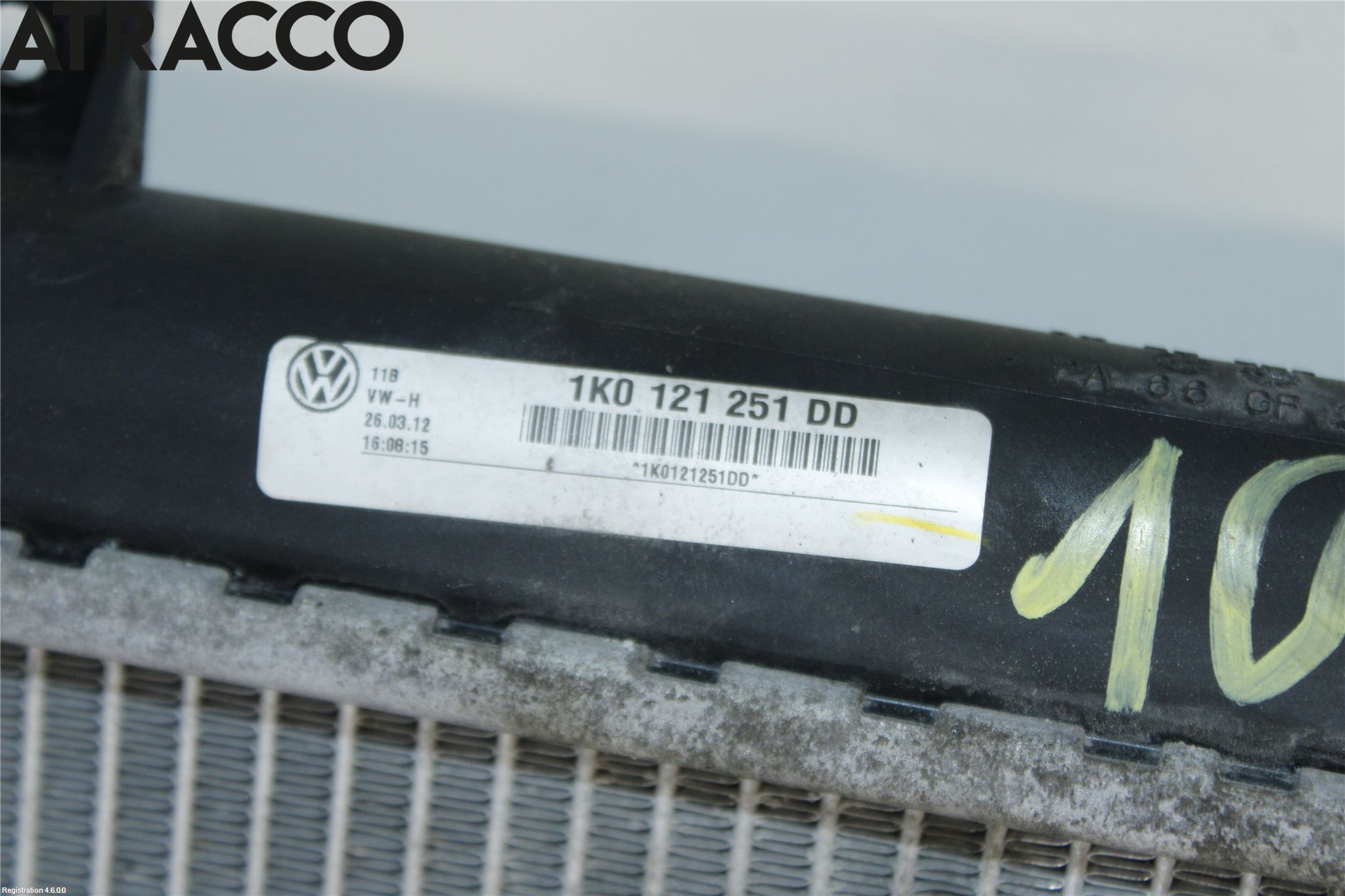 Skoda SUPERB 09-15 Radiator Manuell