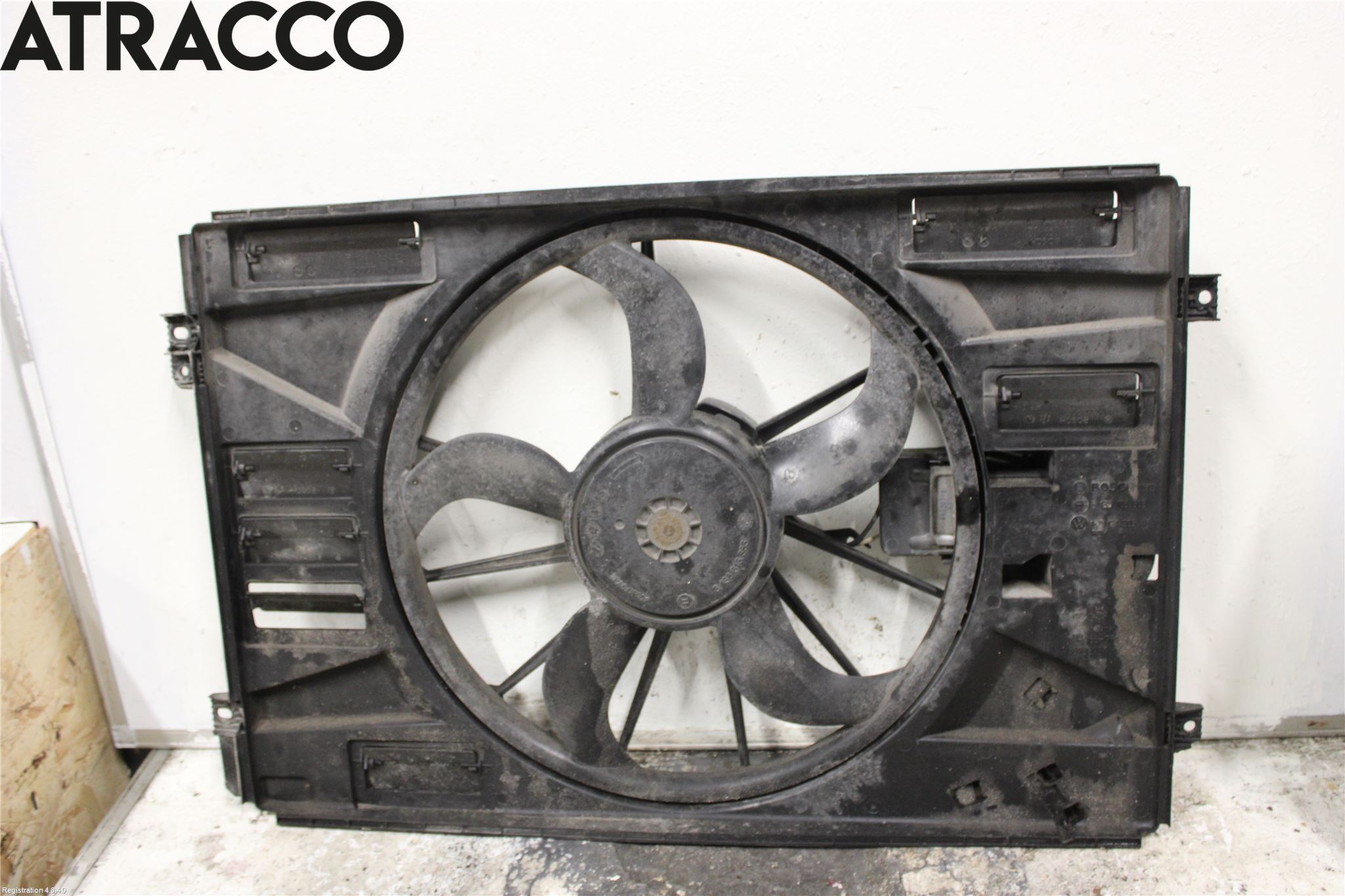 Volkswagen VW GOLF VI 09-13 Kjølevifte Elektrisk